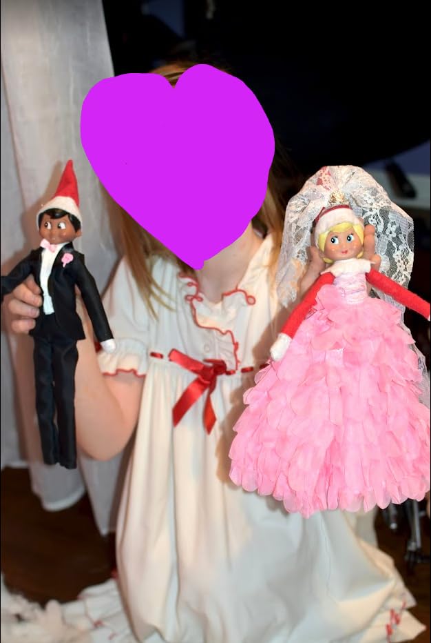 Barbie Clothes Set, Fashion & Accessories Pack for Barbie Dolls, Bridal Theme with Wedding Dress, Veil, Bouquet, Shoes & Jewelry customer photo 1