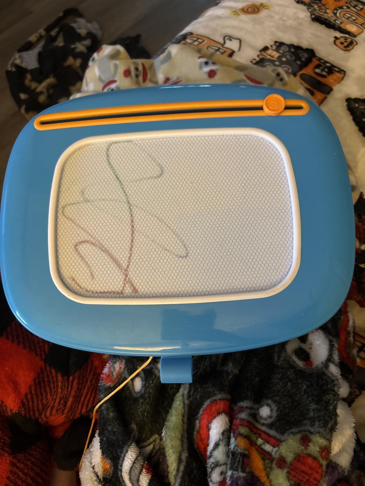 Kikidex Magnetic Drawing Board, Toddler Girl Toys for 1-3 Year Old, Doodle Board Pad Learning and Educational Toys for 1 2 3 Year Old Kids Birthday Gift (Light Blue) customer photo 1