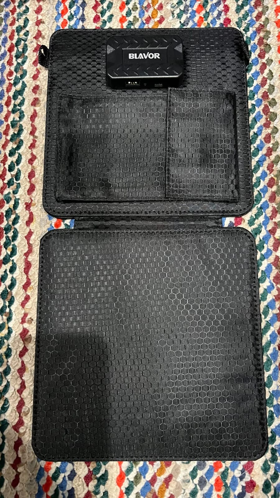 BLAVOR 10W Portable Solar Charger (5V/2A Max), Small Foldable Solar Panel customer photo 1