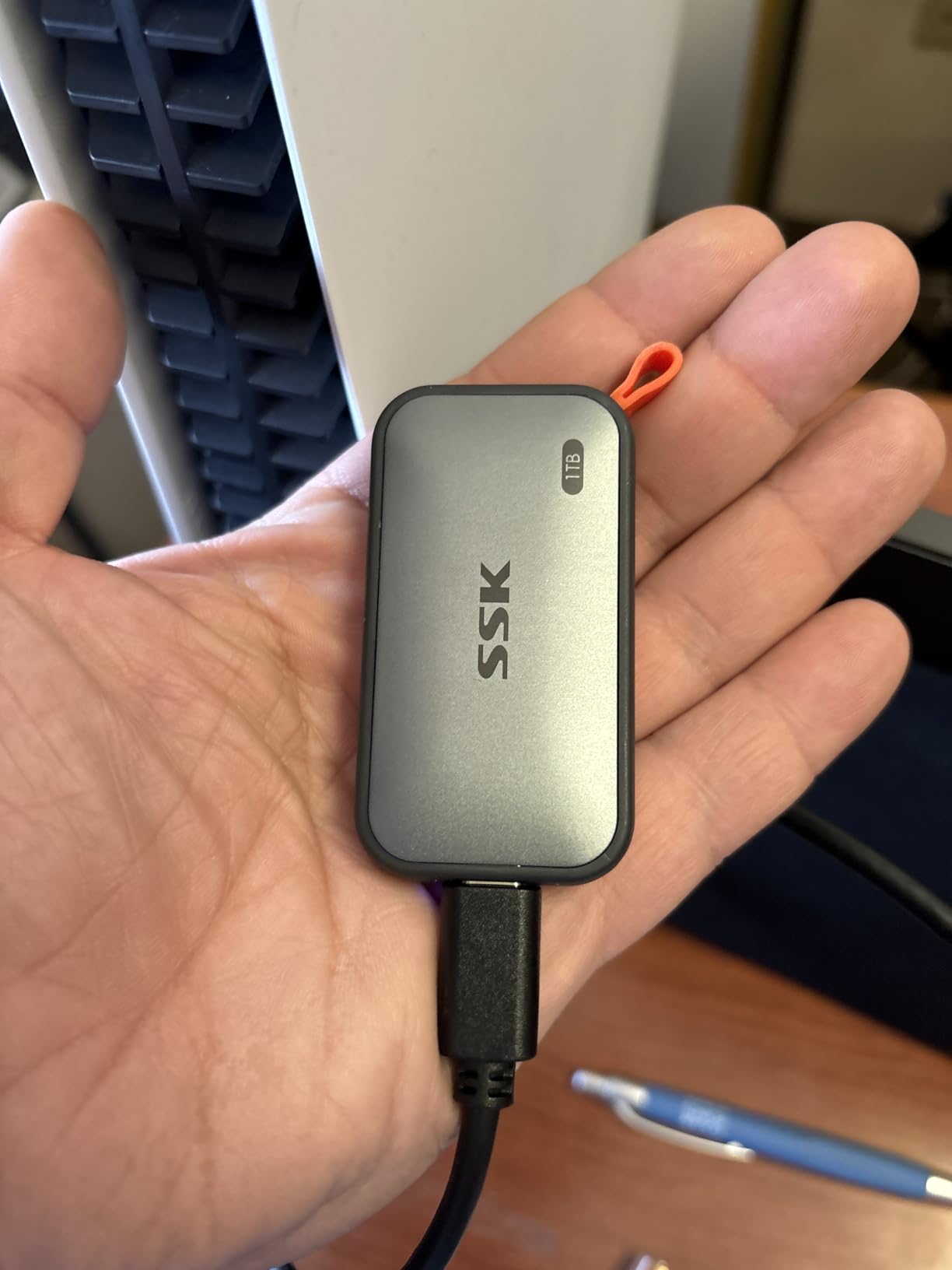 SSK Portable SSD 250GB External Solid State Hard Drive USB C Up to 1050MB/s customer photo 2