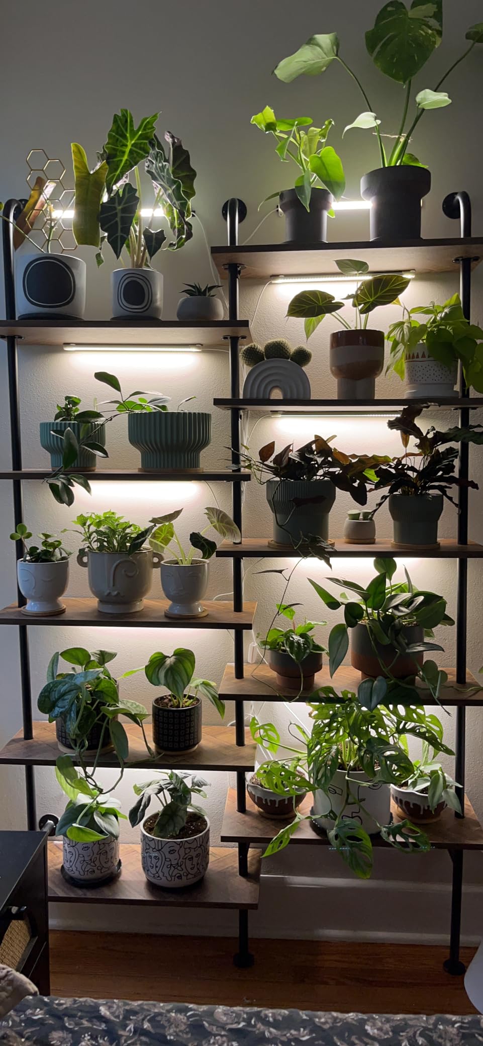 Mosthink Indoor Grow Strip Lights for Under Shelf Cabinet Plants customer photo 1