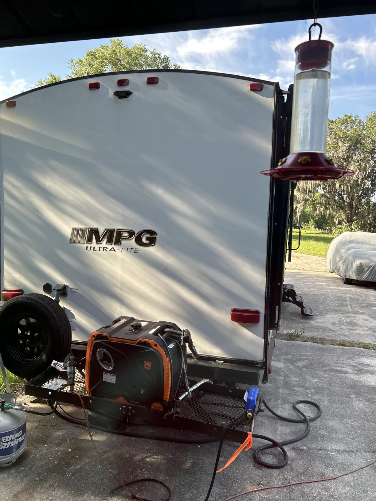 WEN DF451i Super Quiet 4500-Watt Electric Start Dual Fuel RV-Ready Portable Inverter Generator with Fuel Shut-Off customer photo 1