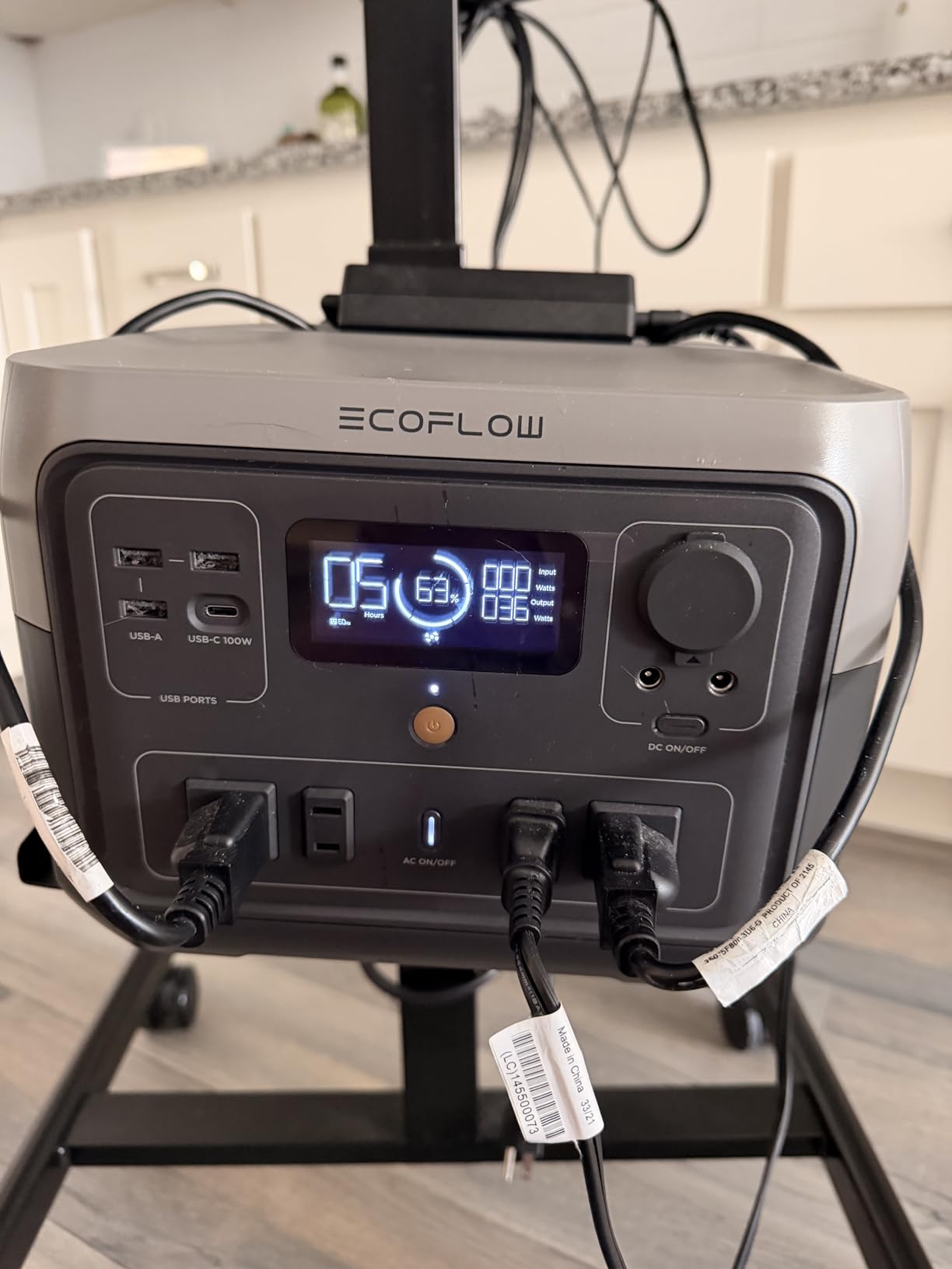 EF ECOFLOW Portable Power Station River 2 Max 500 2 & 160W Solar Panel customer photo 1
