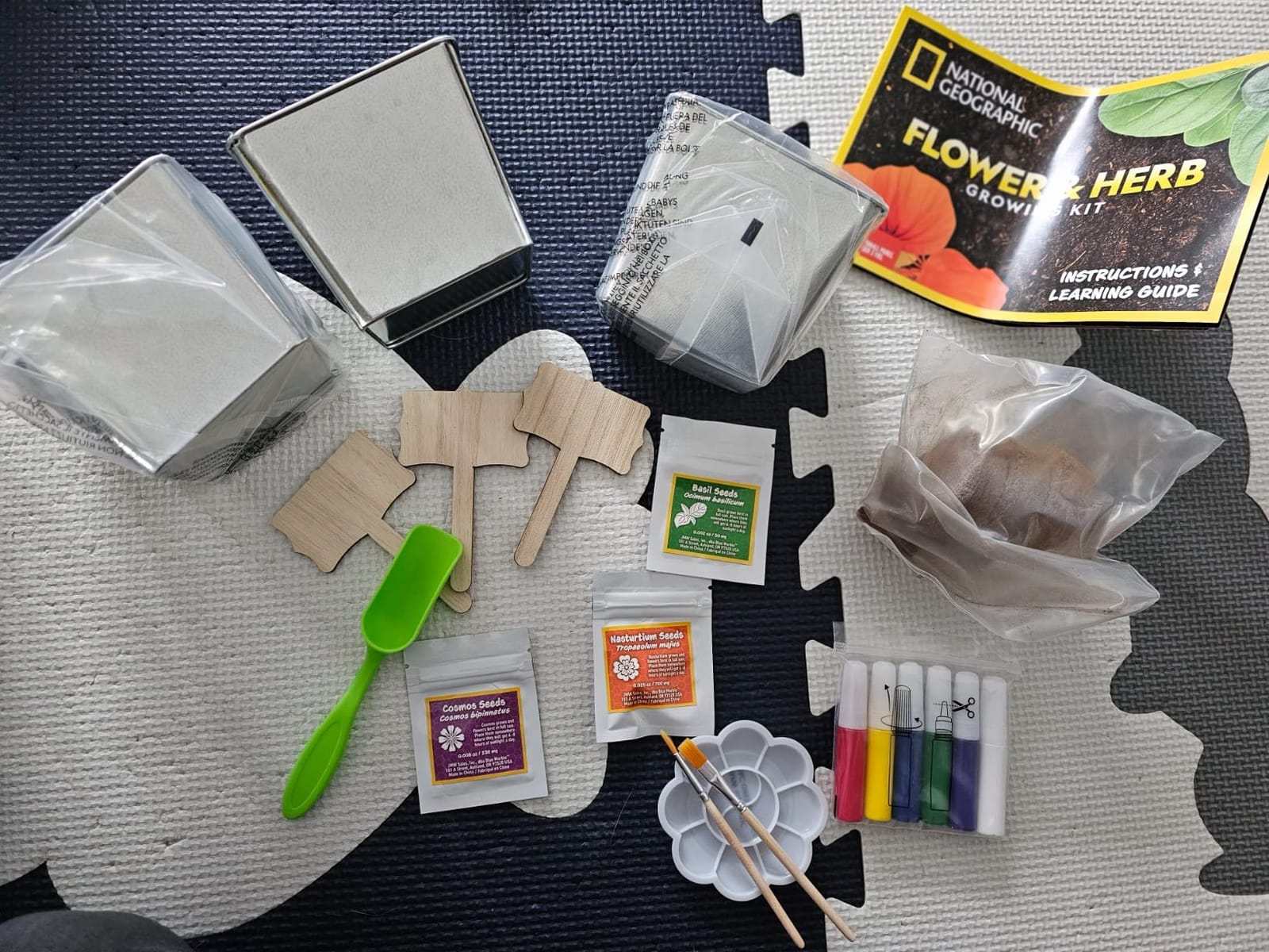 National Geographic Flower and Herb Gardening Activity Kit for Kids customer photo 1
