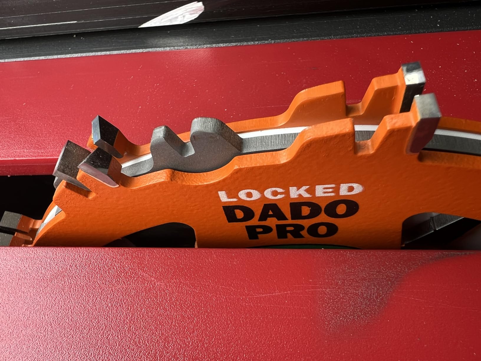 CMT ORANGE TOOLS 230.312.08 DADO Set Saw Blade HW D=8” B=5/8” Z12 FTG+ATB Orange PTFE customer photo 2