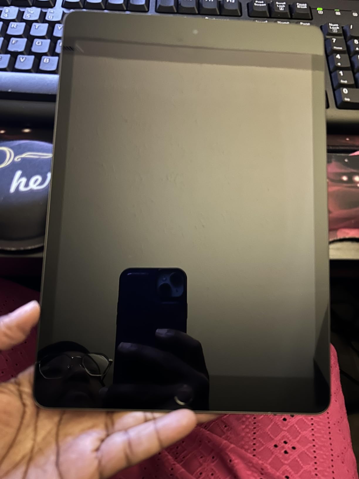 Apple 2021 iPad (10.2 inch, Wi-Fi, 64GB) - Space Gray (Renewed Premium) customer photo 1