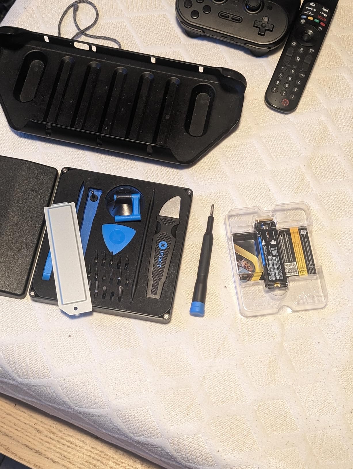 WD_BLACK 1TB SN850P NVMe M.2 SSD Officially Licensed Storage Expansion for PS5 Consoles, up to 7,300MB/s, with heatsink - WDBBYV0010BNC-WRSN customer photo 2