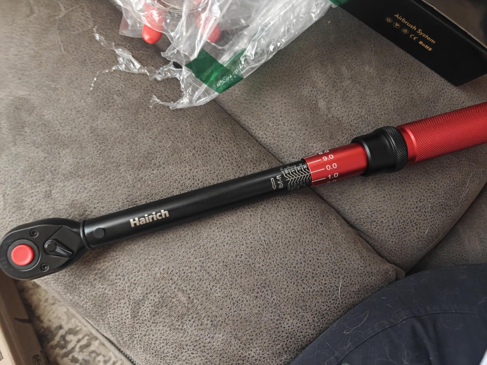Hairich torque wrench 1/2, 10-170ft.lb/13.6-230Nm, ±3% HIGH PRECISION customer photo 1
