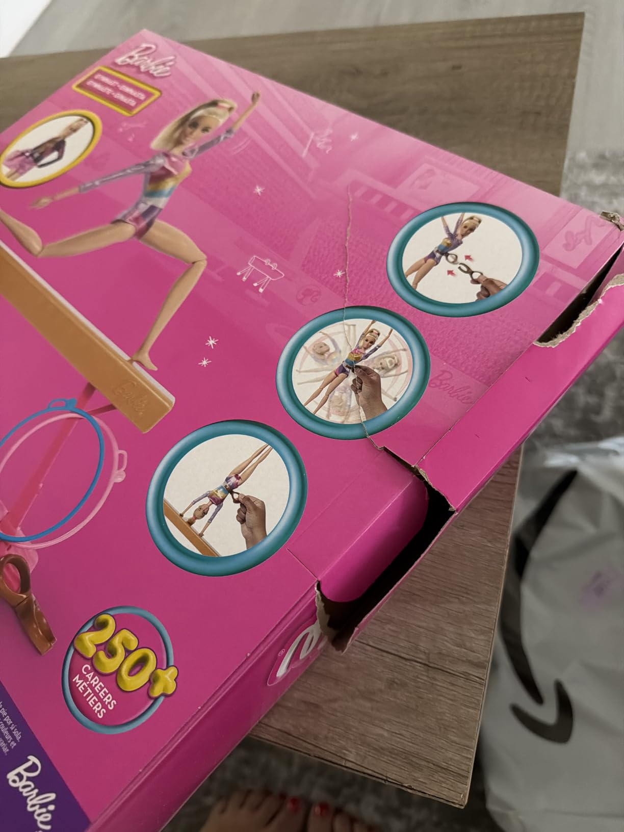 Barbie Gymnastics Doll & Accessories Playset customer photo 2
