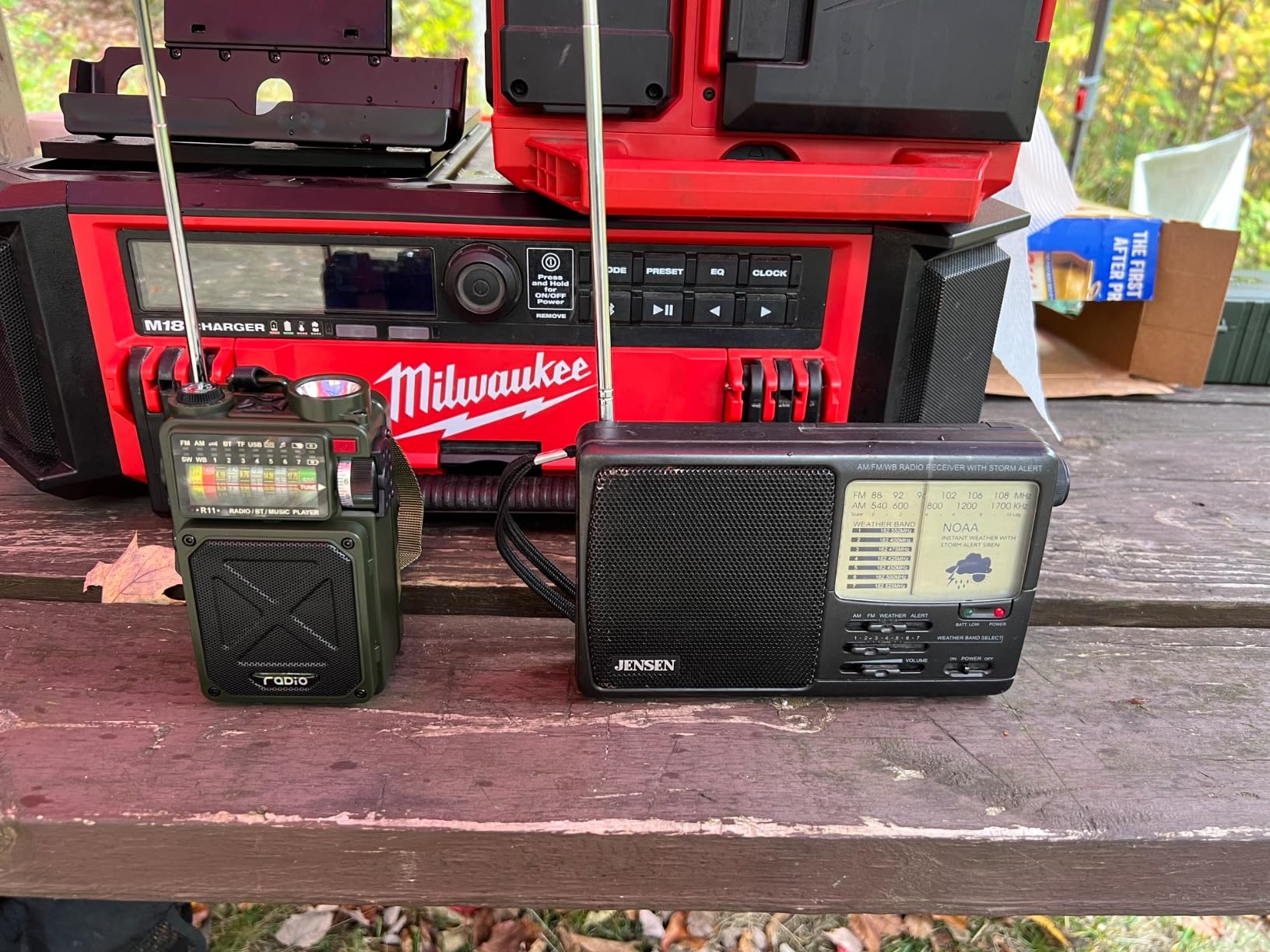 Emergency Radio Hand Crank Solar - NOAA/AM/FM Shortwave Radio for Camping customer photo 2