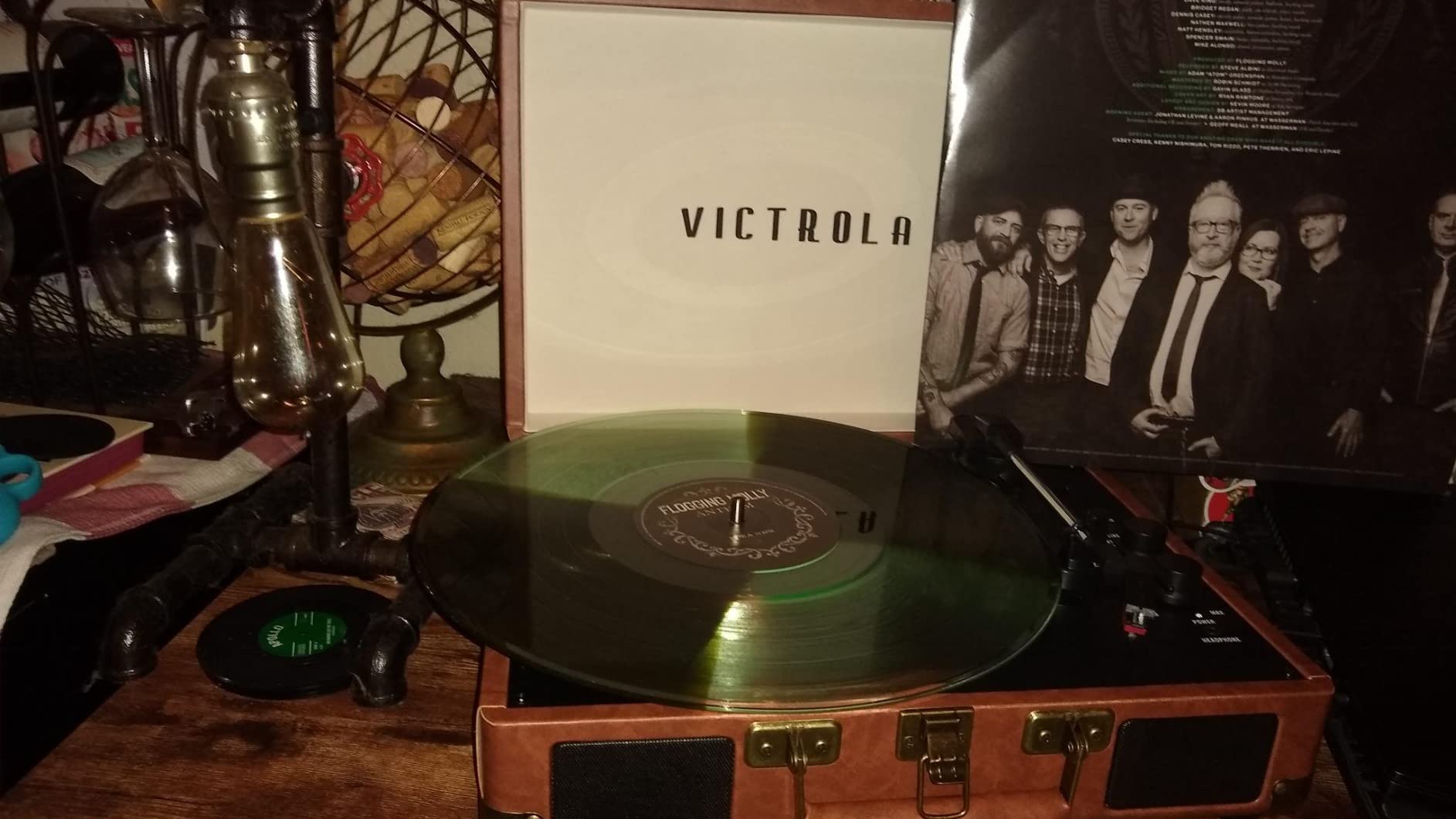 Victrola Journey - Bluetooth Suitcase Record Player - Smoky Blue customer photo 1