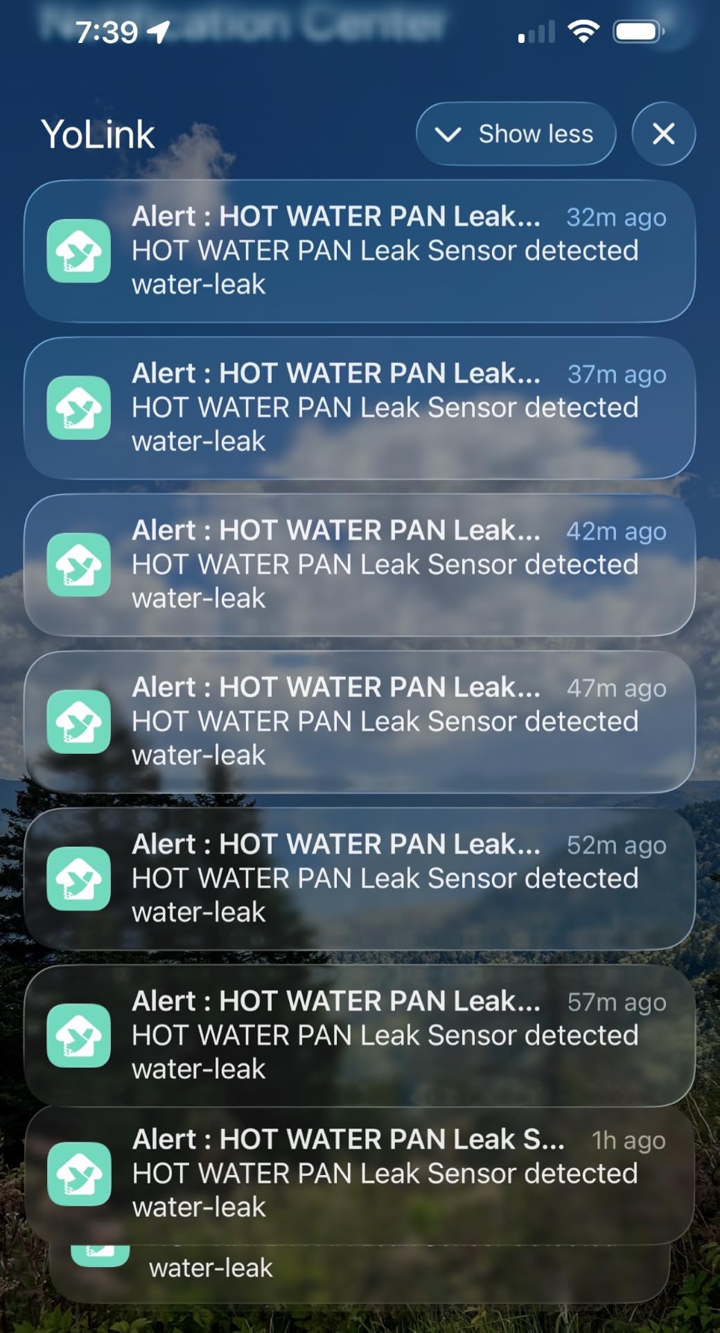 YoLink Water Leak Sensor 4 105 dB Alarm Kit: 3-Pack + Hub customer photo 1