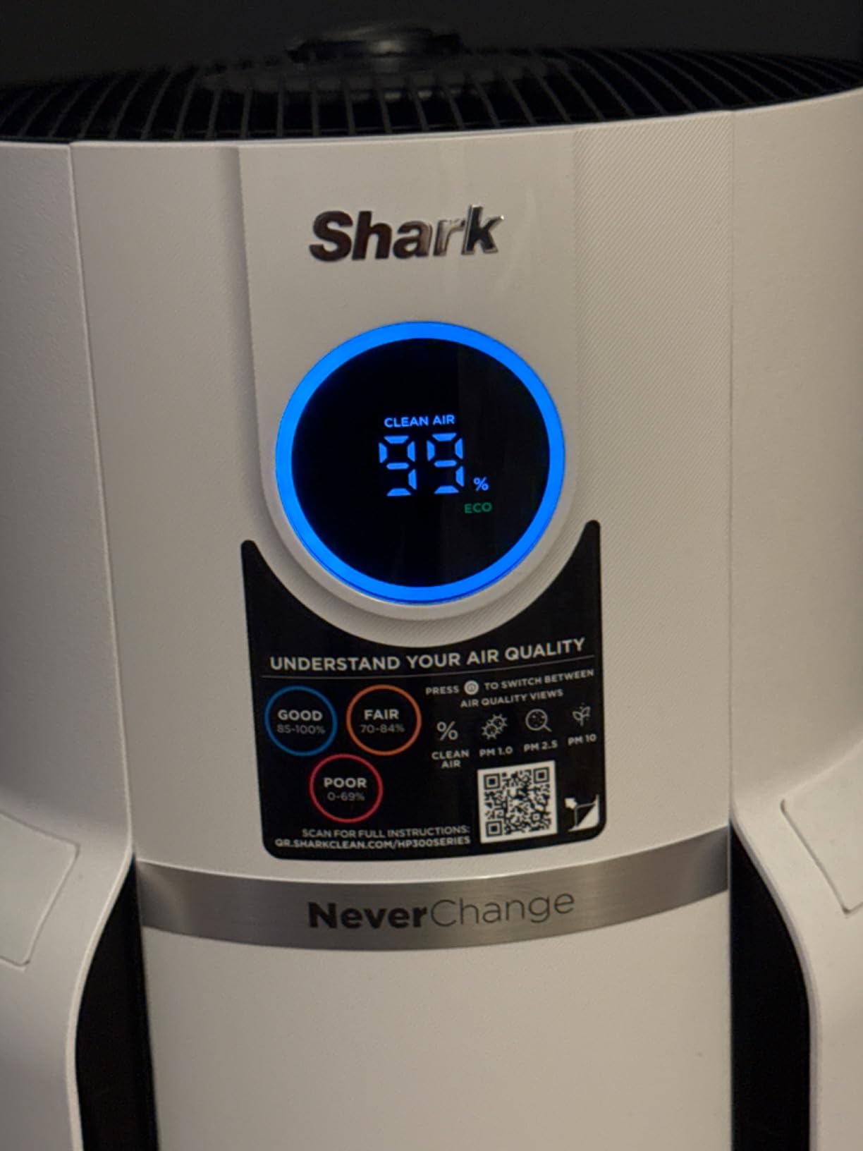 Shark NeverChange Air Purifier, HP152, Charcoal customer photo 1