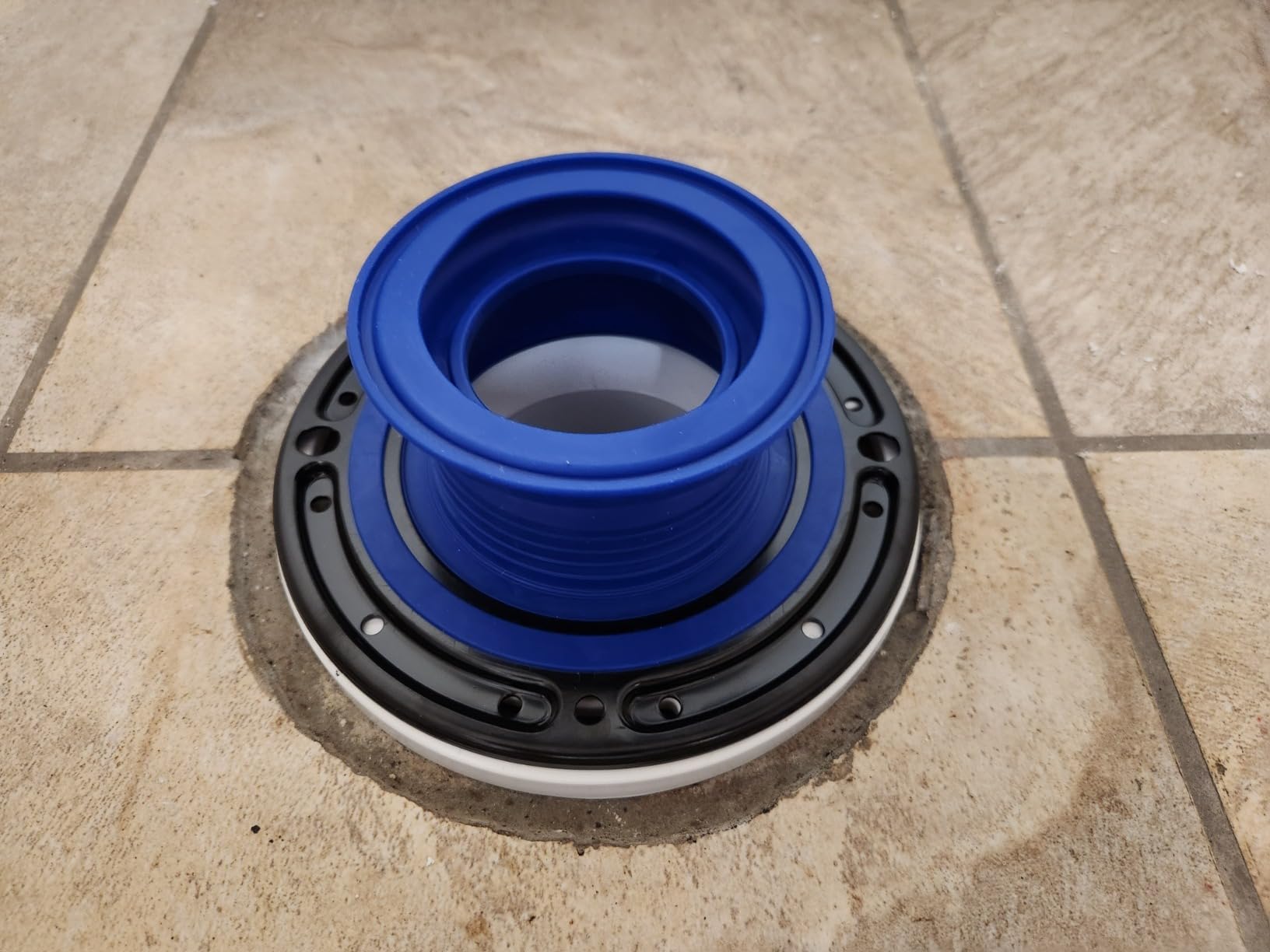One N Done Toilet Flange Repair Kit - Toilet Kit For Low or Broken Toilet Flange. Toilet Wax Ring Replacement Kit W/Toilet Flange Extender Kit. No Wax Ring For Toilet Bowl Or Toilet Seal Required (1) customer photo 2