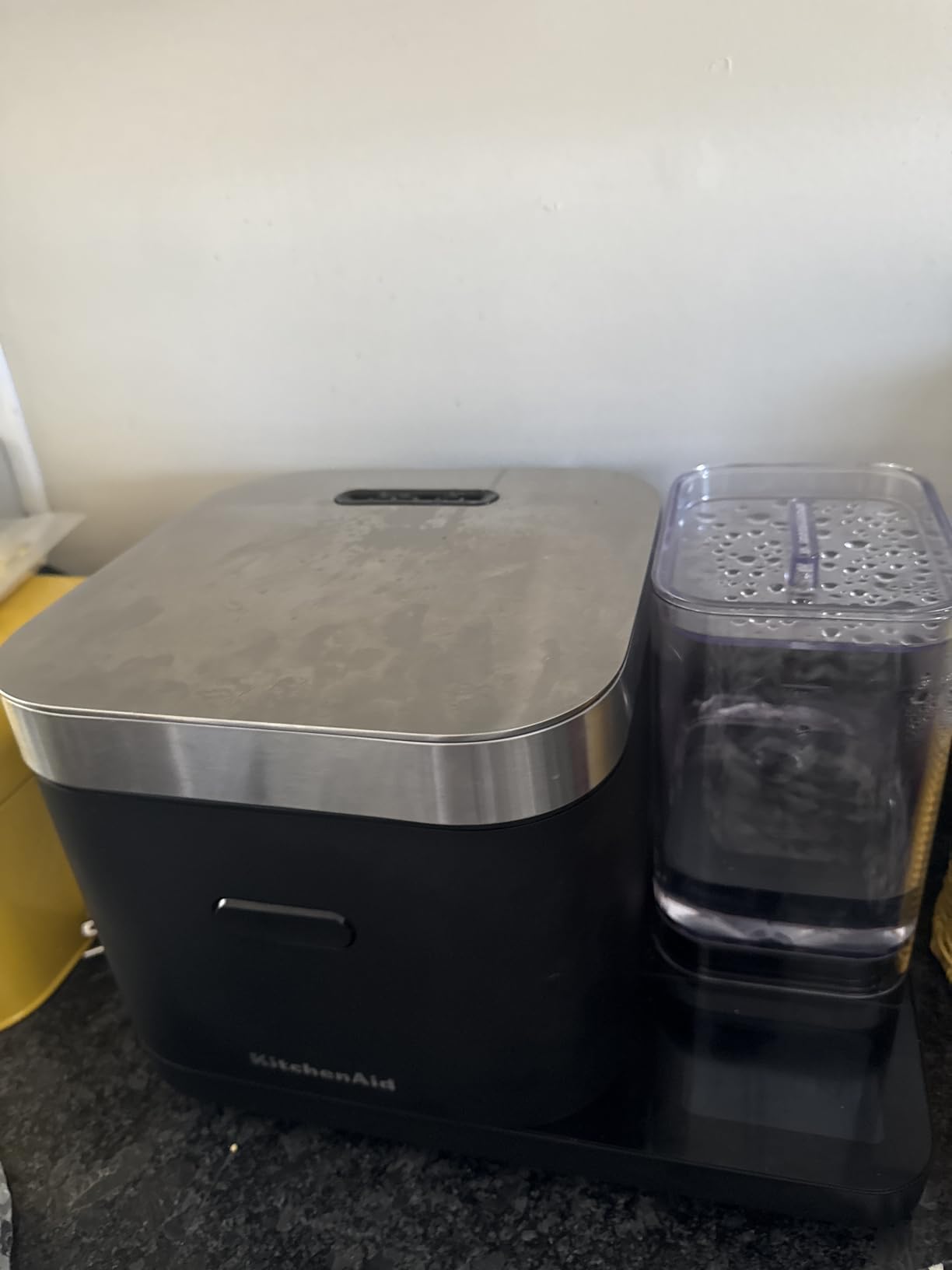 KitchenAid 8 Cup Grain and Rice Cooker, Integrated Scale, Black Matte customer photo 2