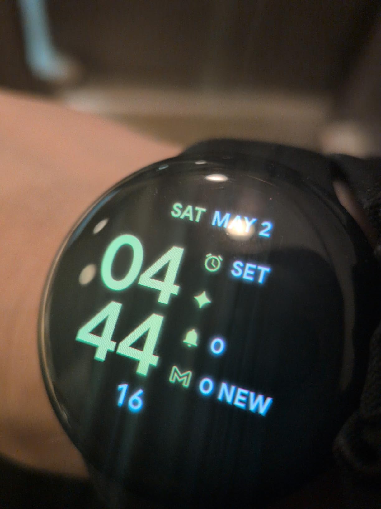 Google | Pixel Watch | Android Smartwatch with Fitbit Activity Tracking | Fitness and Sleep Tracker with Heart Rate Tracker | 41mm (Bluetooth, Matt Black case w/Black Active Band) (Renewed) customer photo 2