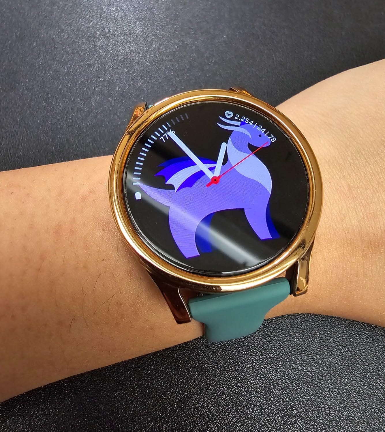 Samsung Galaxy Watch 7 40mm Bluetooth AI Smartwatch w/Energy Score, Wellness Tips, Heart Rate Tracking, Sleep Monitor, Fitness Tracker, 2024, Cream [US Version, 1Yr Manufacturer Warranty] customer photo 2