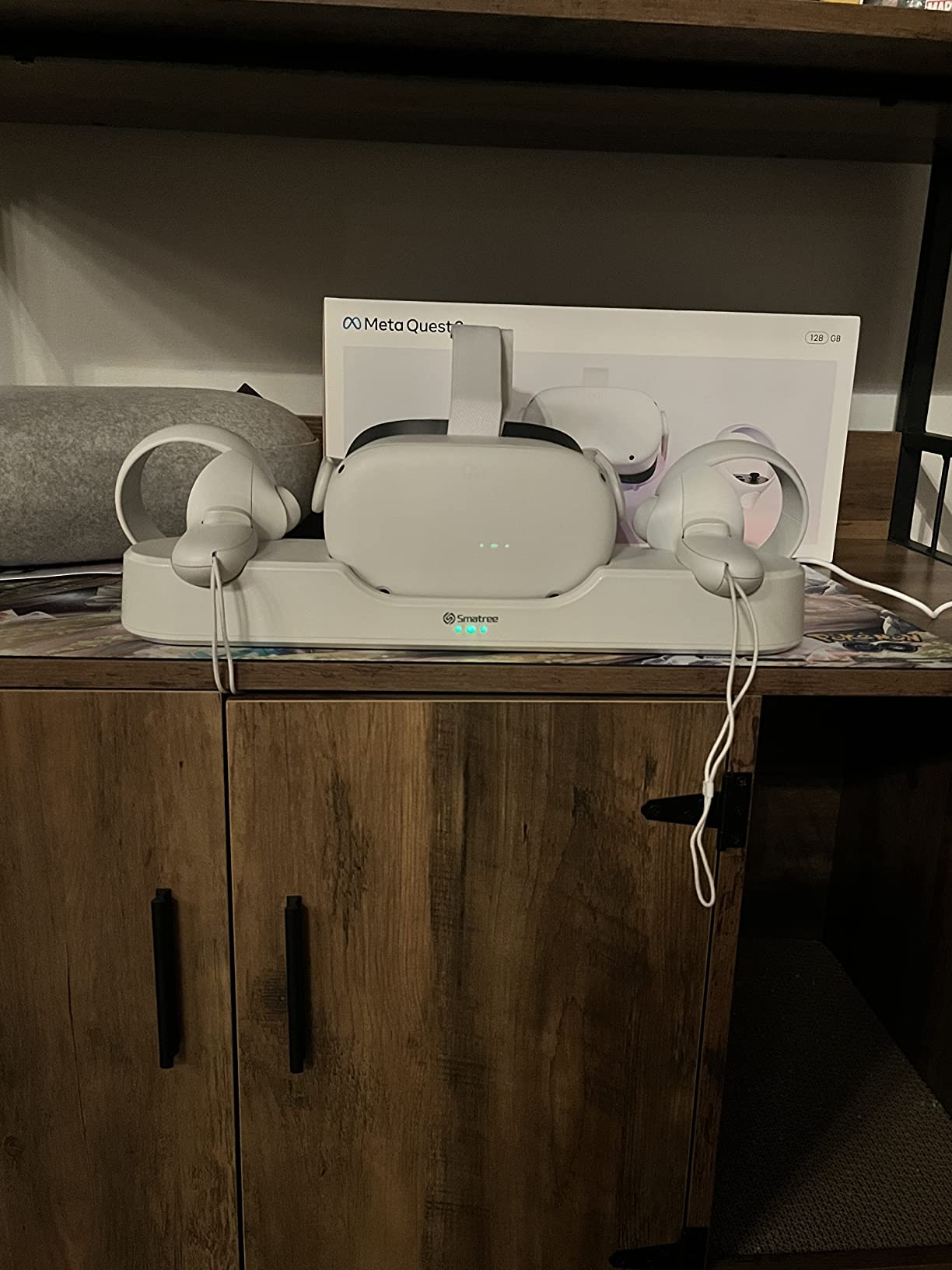 Smatree Charging Dock for Meta Quest 3S/Quest 3 customer photo 2