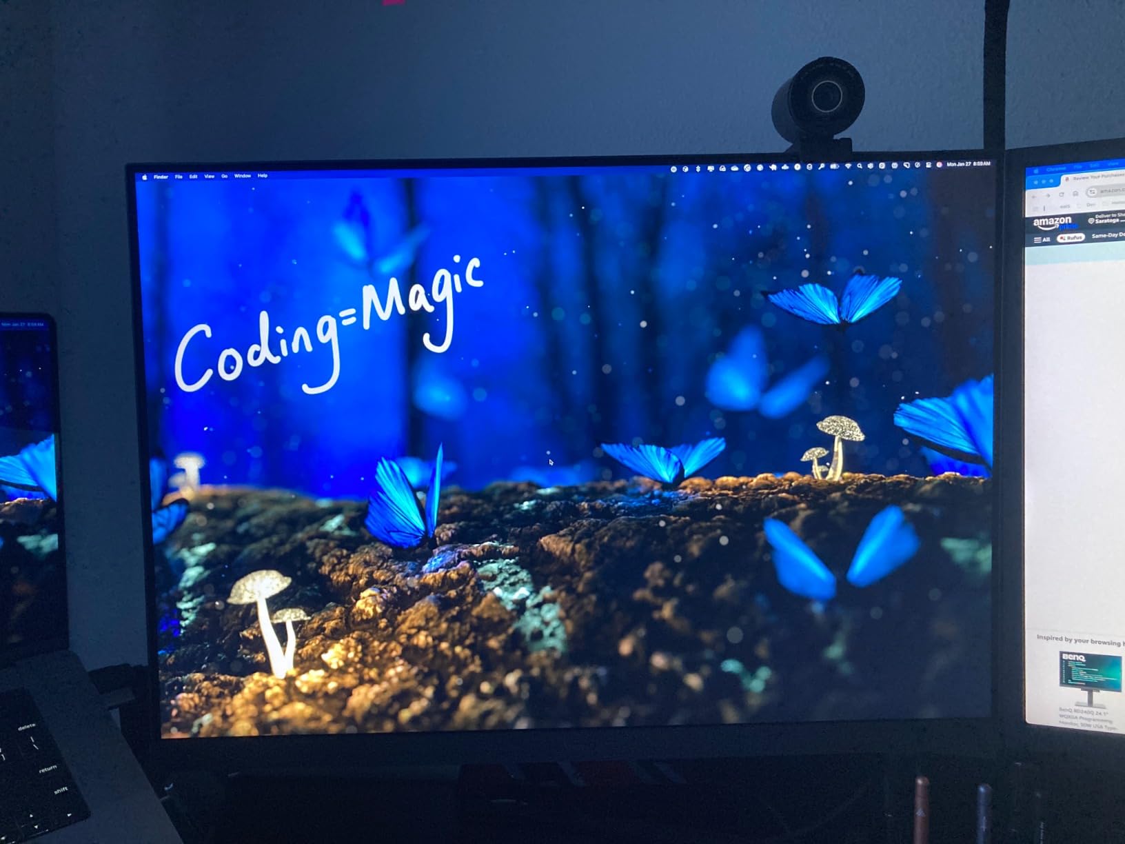 BenQ RD280U 28.2” 4K 3840x2560 3:2 Programming Monitor, Eye-Care, Nano Matte Panel, Coding Modes, MoonHalo Backlight, 90W USB-C, KVM, VESA Mount, Developer Monitor customer photo 2