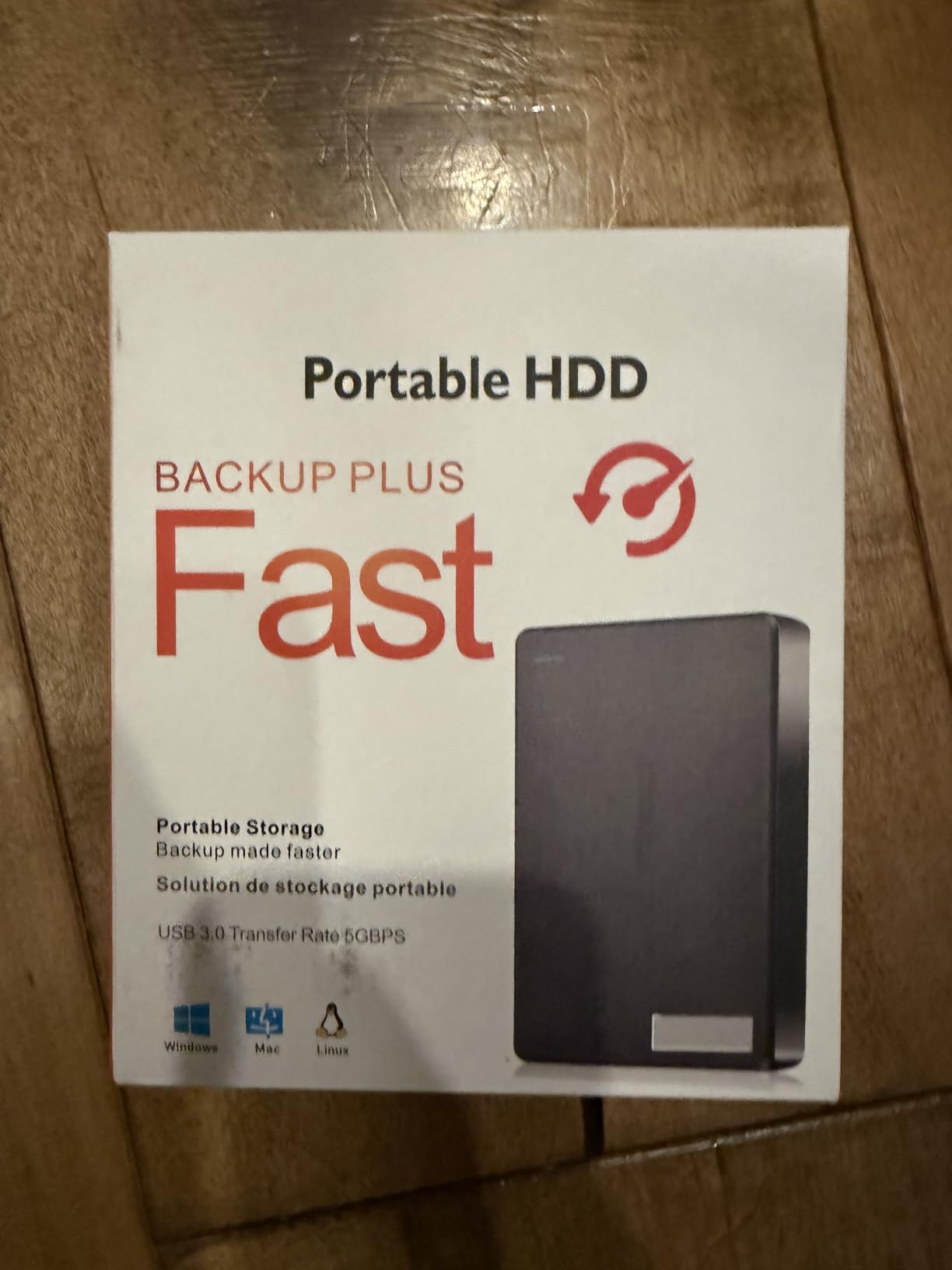 GAZELLE High-Speed 1TB Ultra Slim Portable External Hard Drive - 2-in-1 Type C & USB 3.0, Compatible with PC, Mac, Laptop, PS4, Xbox, iPad, Tablet, Mobile (Black) - 1 Year Warranty customer photo 1