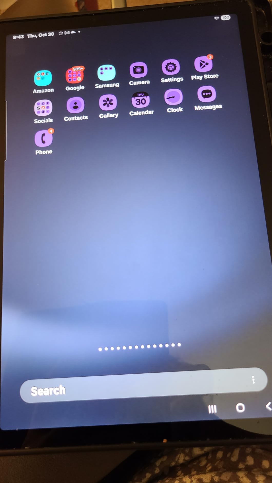 Samsung Galaxy Tab A9+ 11” 64GB Wi-Fi Android Tablet, Big Screen, Quad Speakers, Upgraded Chipset, Multi Window Display, Slim, Light, Durable Design, US Version, 2023, Navy (Renewed) customer photo 1