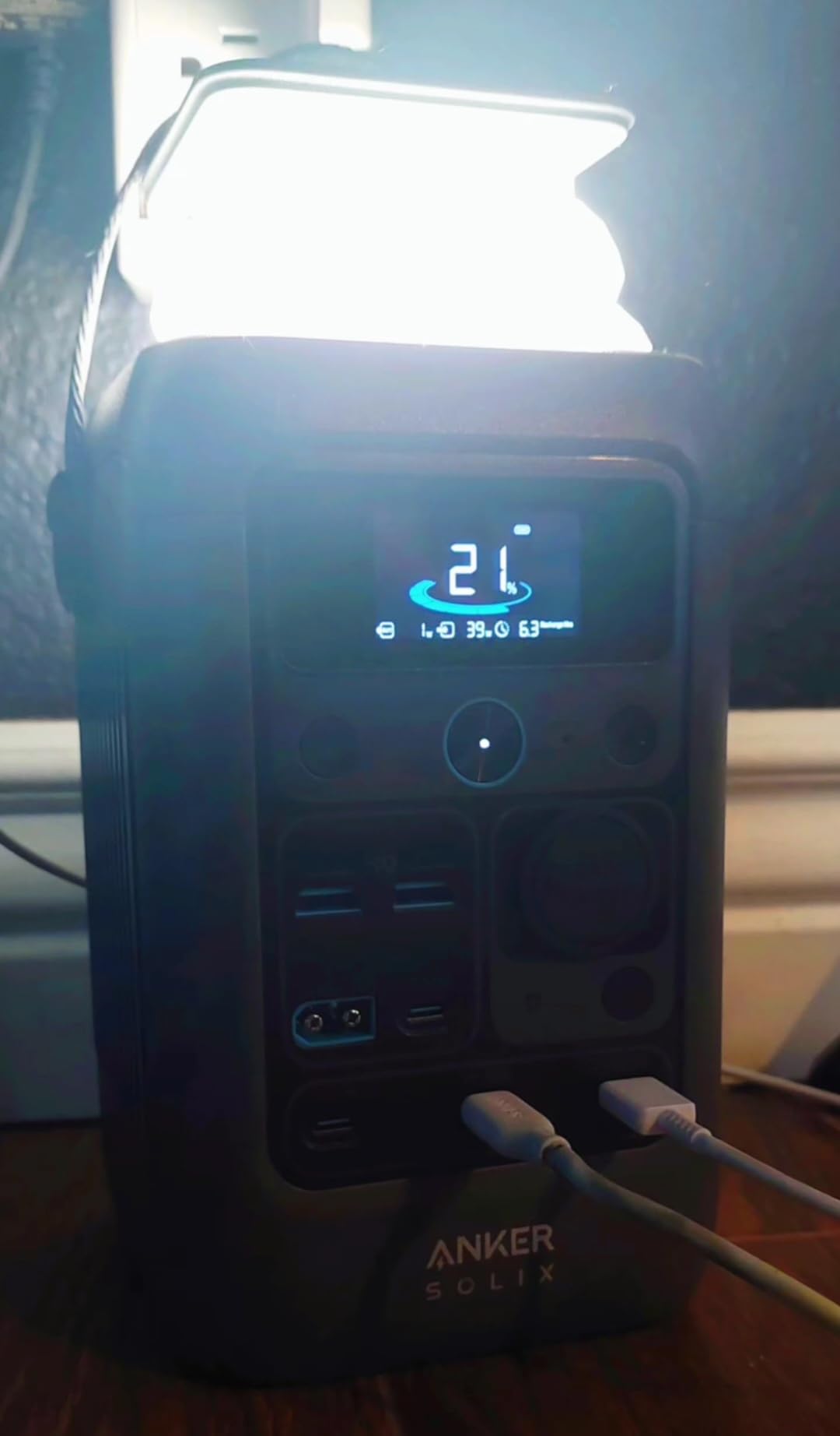 Anker SOLIX C300 DC Portable Power Station, 288Wh, 300W, Outdoor Camping customer photo 2