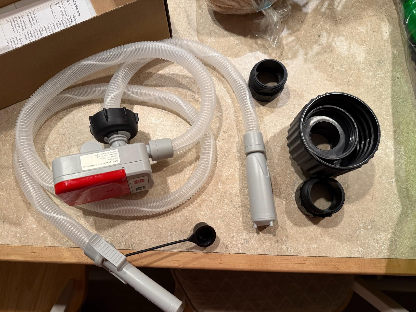Fuel Transfer Pump, 3.2 GPM with 30s Alert Beep & Auto-Stop Sensor customer photo 1
