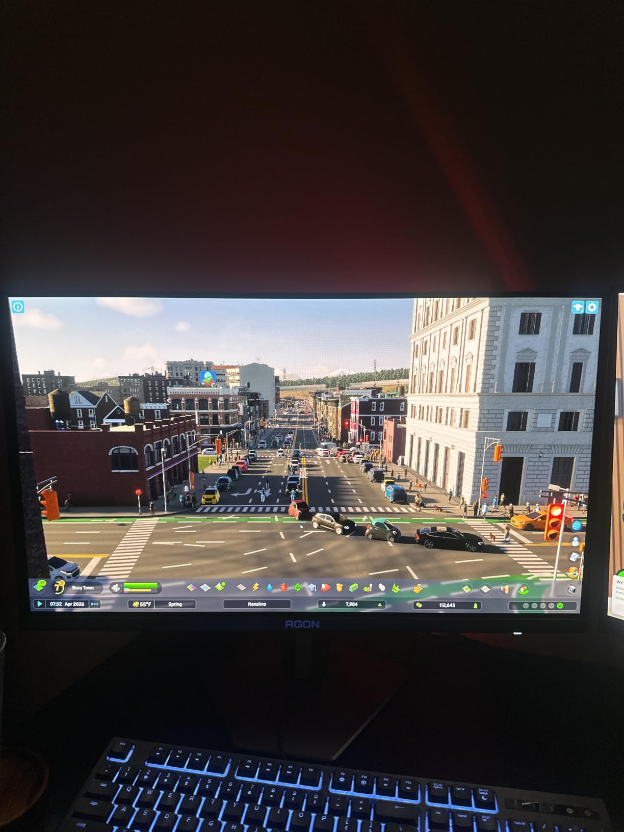 AOC Agon Pro 27 Inch Gaming Monitor QD OLED 240Hz 0.03ms, AG276QZD2 customer photo 1