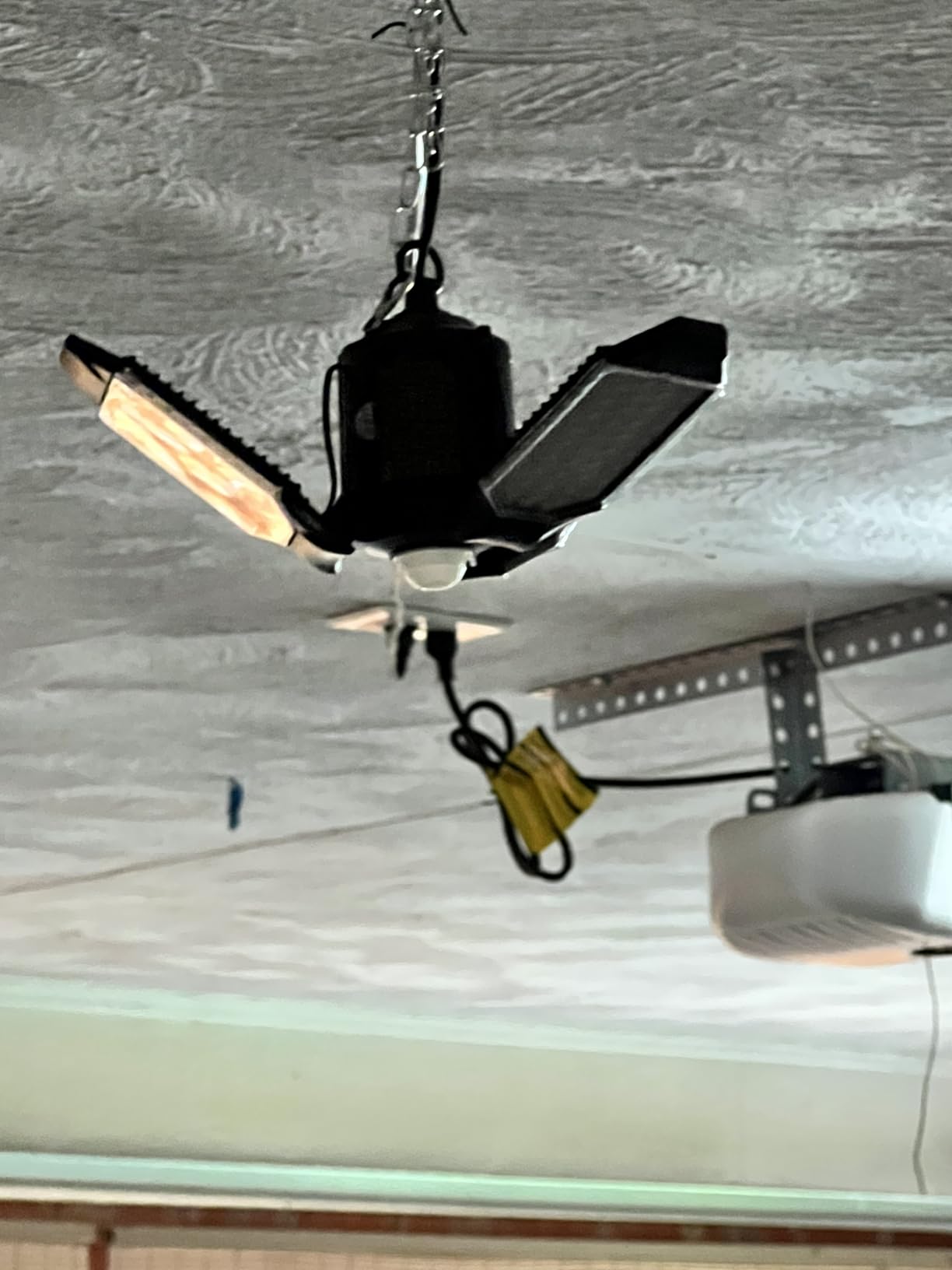 Motion Sensor Garage Light Plug in, 8000LM 6500K Shop Light 3 Modes customer photo 2