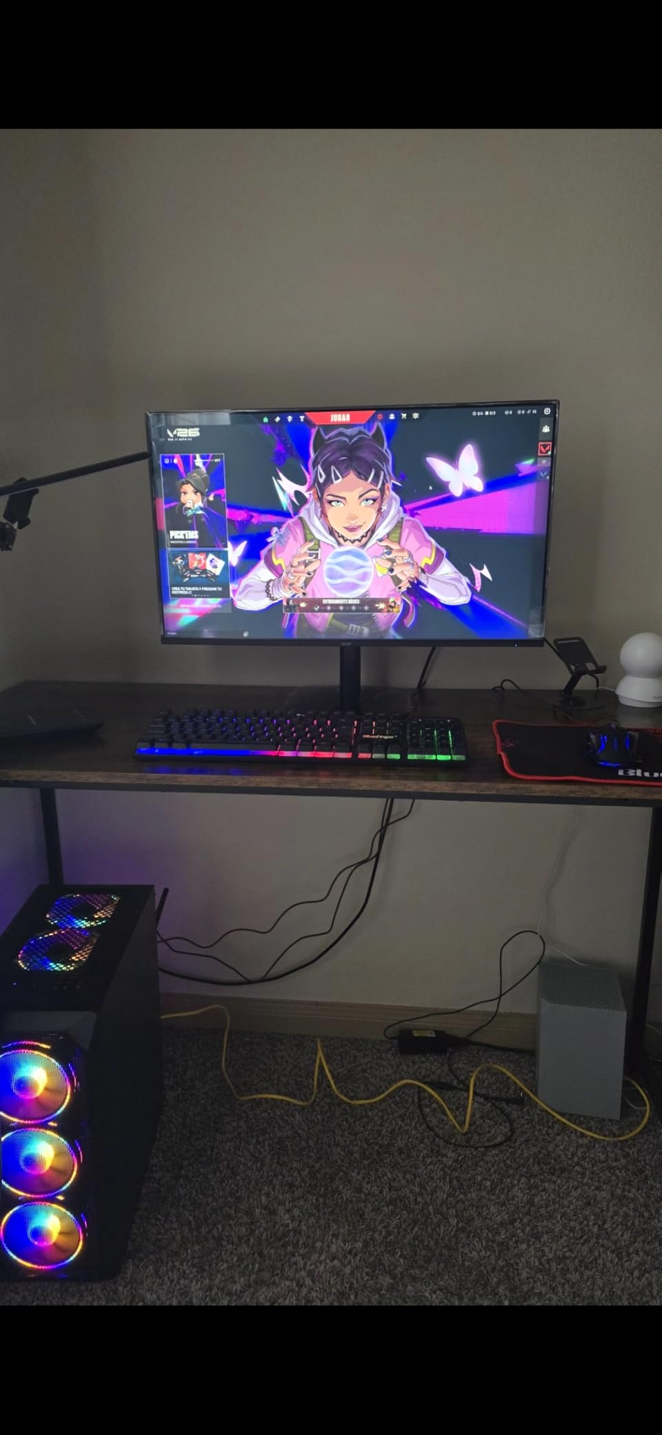 MXZ Gaming PC Computer R5 3600, RTX 4060, 16G DDR4, NVME 500G, A520,6RGB Fans,Win 11 Pro Ready to use, Gamer Desktop Computer(R5 3600| RTX 4060) customer photo 1