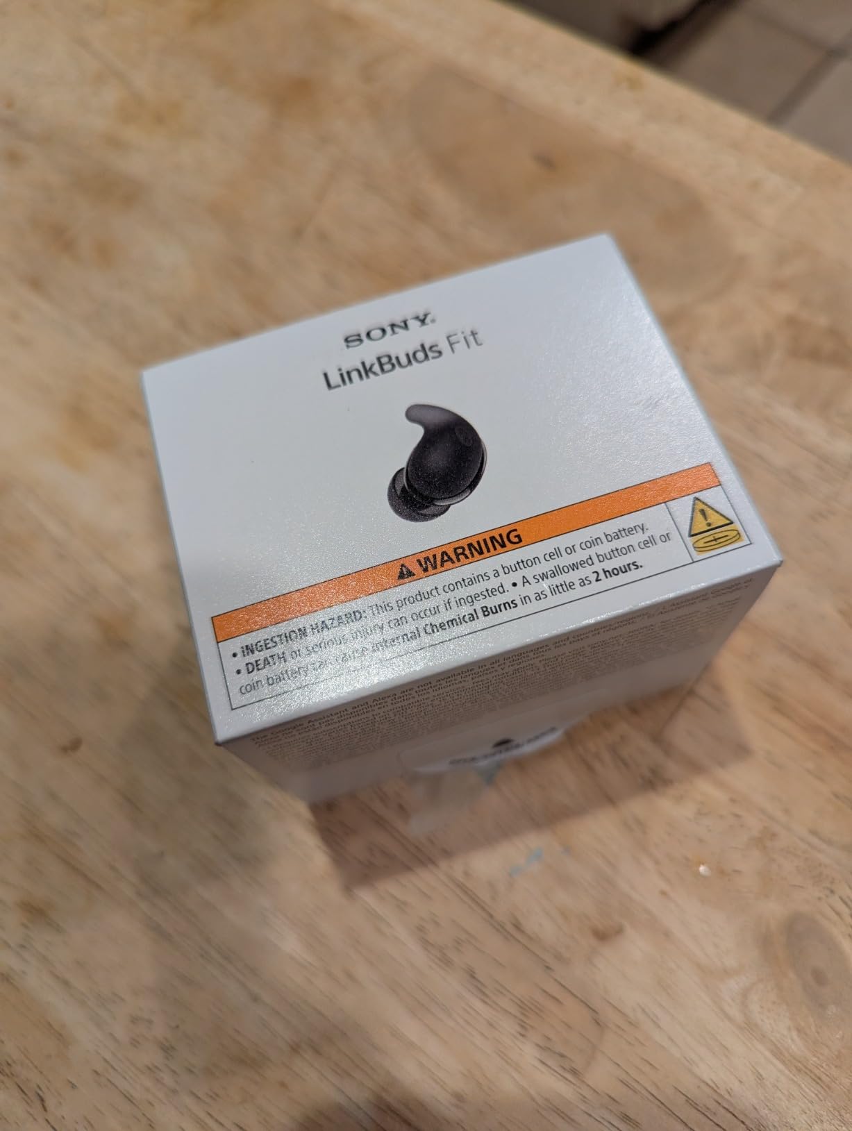 Sony LinkBuds Fit Truly Wireless Noise Cancelling Earbud Headphones, Black customer photo 1