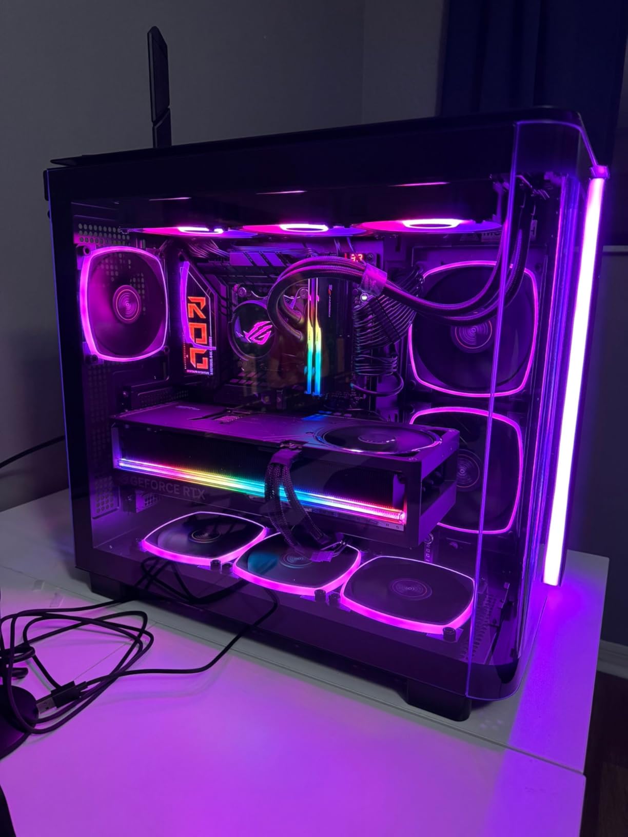 ASUS ROG Strix Z890-E Gaming WiFi Intel® Z890 LGA 1851 ATX Motherboard, Advanced AI PC-Ready, 18+2+1+2 Stages, DDR5, WiFi 7, 7X M.2, Thunderbolt™ 4, USB Type-C®, AI Overclocking, Cooling & Networking customer photo 2