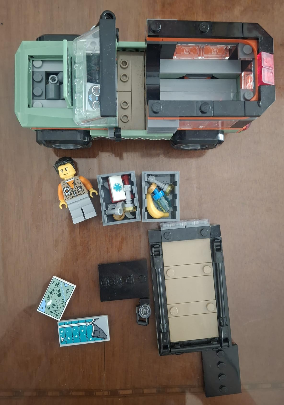 LEGO City Off-Road 4x4 Mountain Truck Toy - Building Toy Set for Kids, Boys and Girls, Ages 6+ - Fun Gift Idea for Birthdays and Holidays - with Adventurer Minifigure and Accessories - 60447 customer photo 2