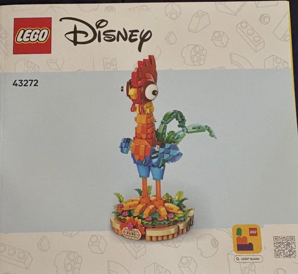 LEGO Disney Moana 2 Heihei - Building Toy for Kids, Girls & Boys, Ages 9+ - Gift for Birthdays - Moana & Disney Toy for Fans - 43272 customer photo 2
