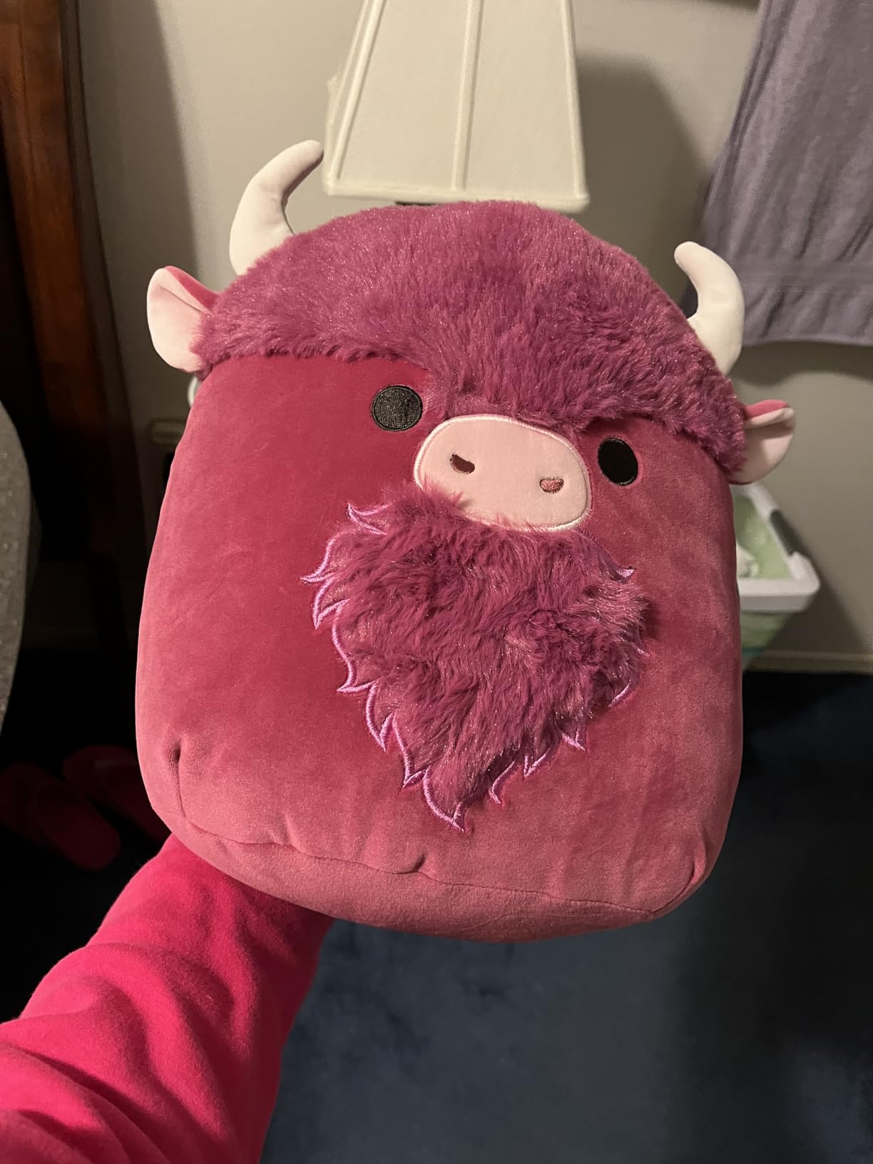 Squishmallows Original 12in Jonessa The Purple Psychedelic Tie-Dye Bear – Official Jazwares Plush (Medium-Sized) customer photo 2