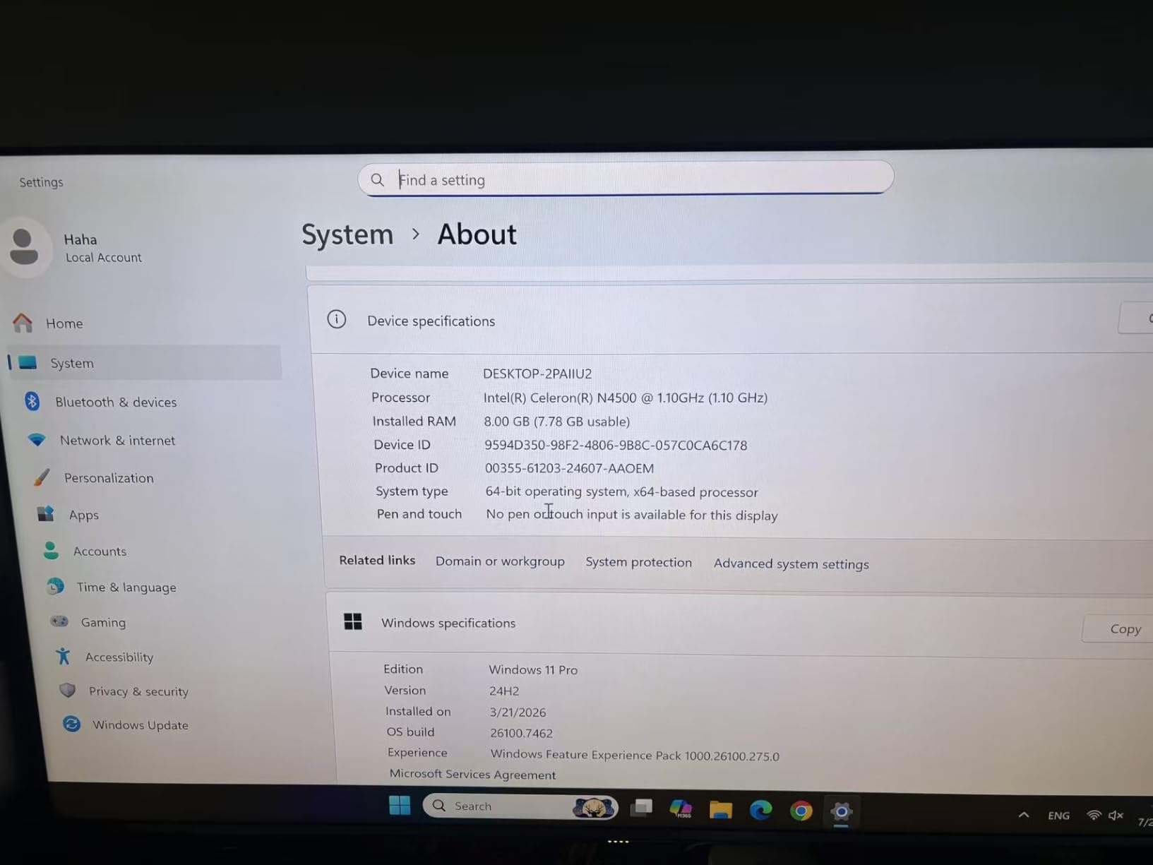 Bmax B3 Pro customer photo 2