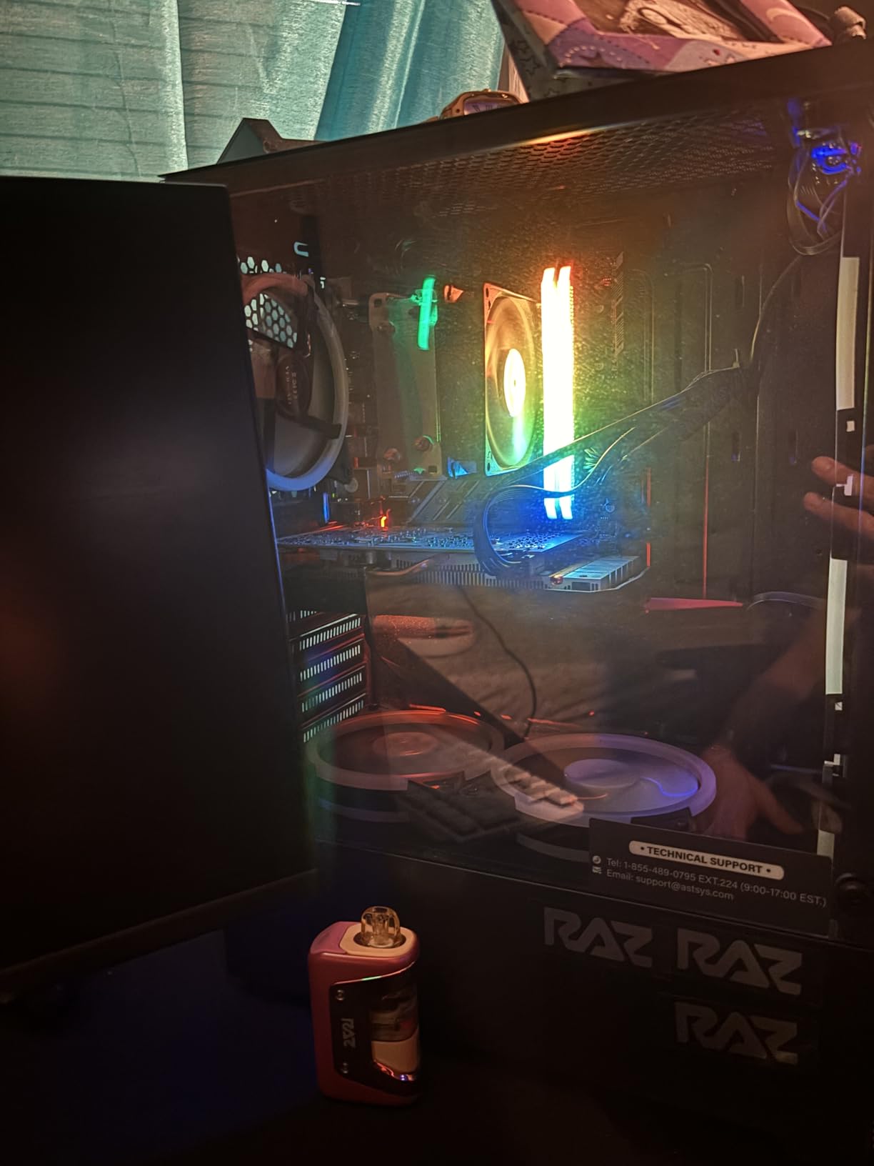 STGAubron Gaming PC Desktop,Intel i7 Xeon E5,RX 560 4G,16G RAM,512G SSD customer photo 2