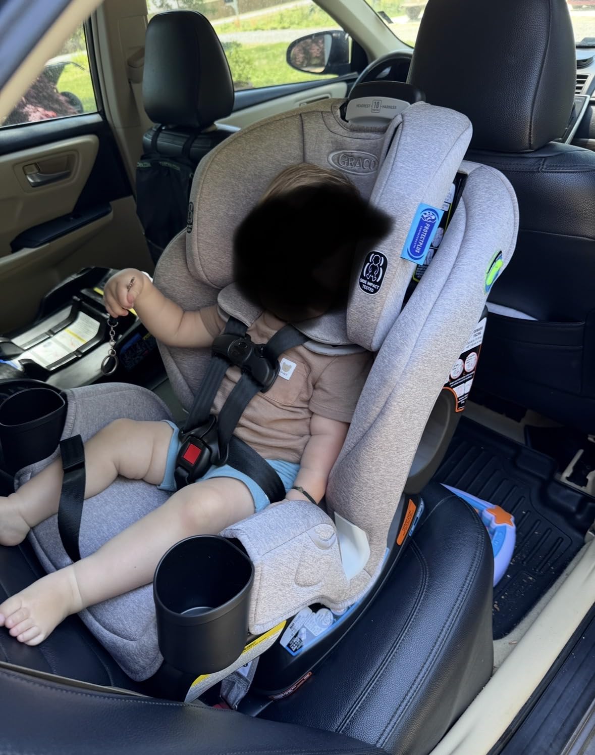 Graco Extend2Fit 3-in-1 Convertible Car Seat, Talia customer photo 2