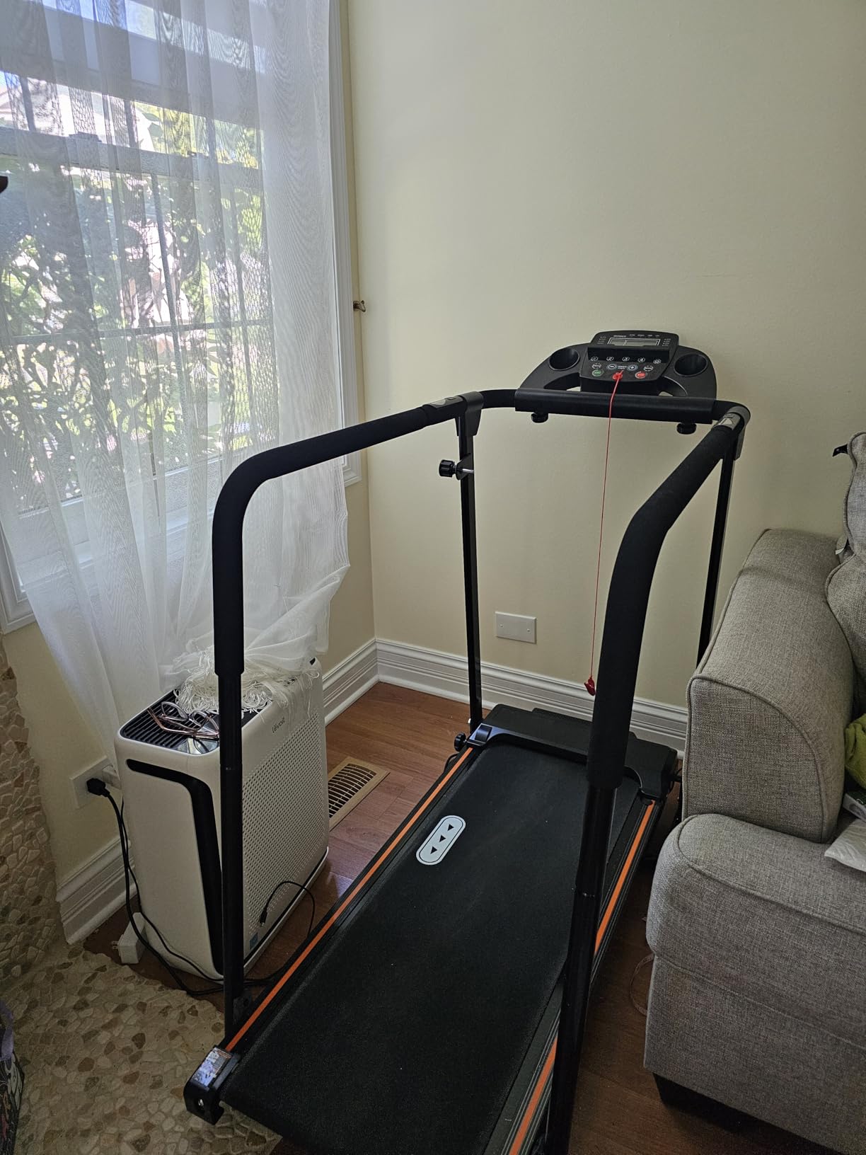 Redliro Treadmill for Seniors with Long Handrail-Walking Treadmill for Home customer photo 2