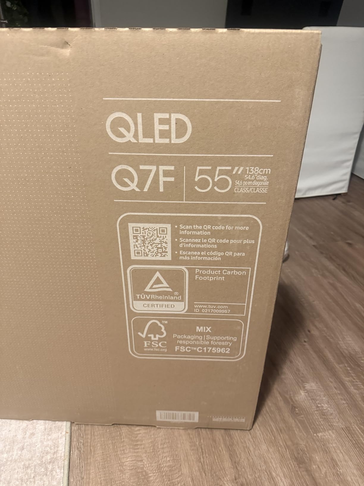 Samsung 65-Inch Class QLED Q7F Series Samsung Vision AI Smart TV (2025 Model, 65Q7F) Quantum HDR, Object Tracking Sound Lite, Q4 AI Gen1 Processor, 4K upscaling, Gaming Hub, Alexa Built-in customer photo 2