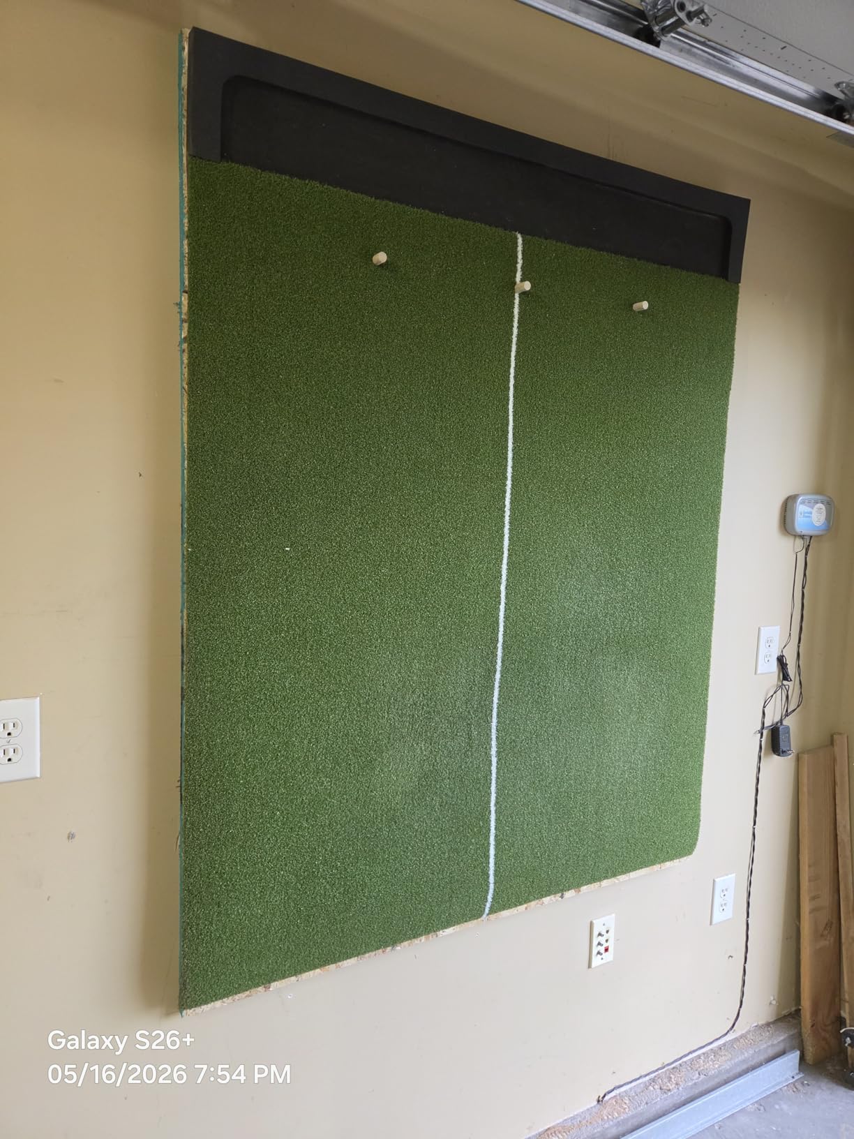 Golf Hitting Mat with Ball Tray for Pro Turf Practice - 5x4/6x4 26/31mm customer photo 1