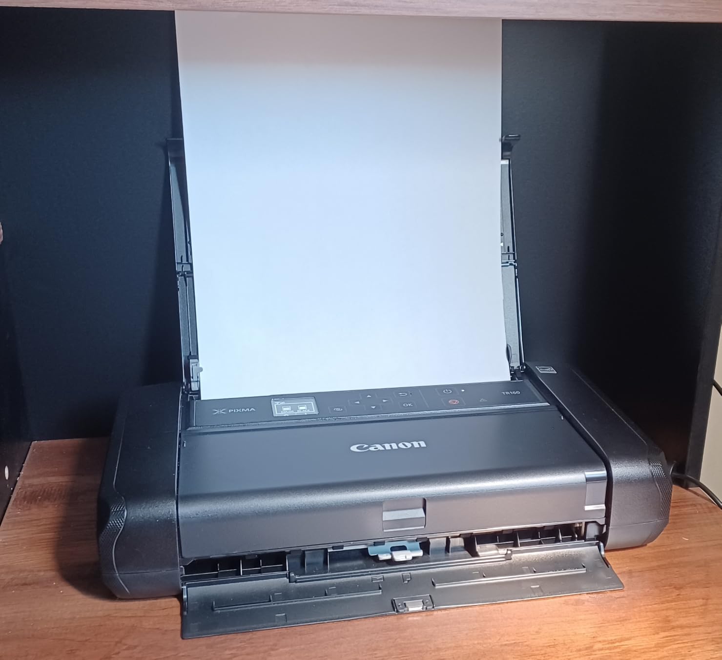 Canon PIXMA TR160 Color Wireless Portable Printer customer photo 1