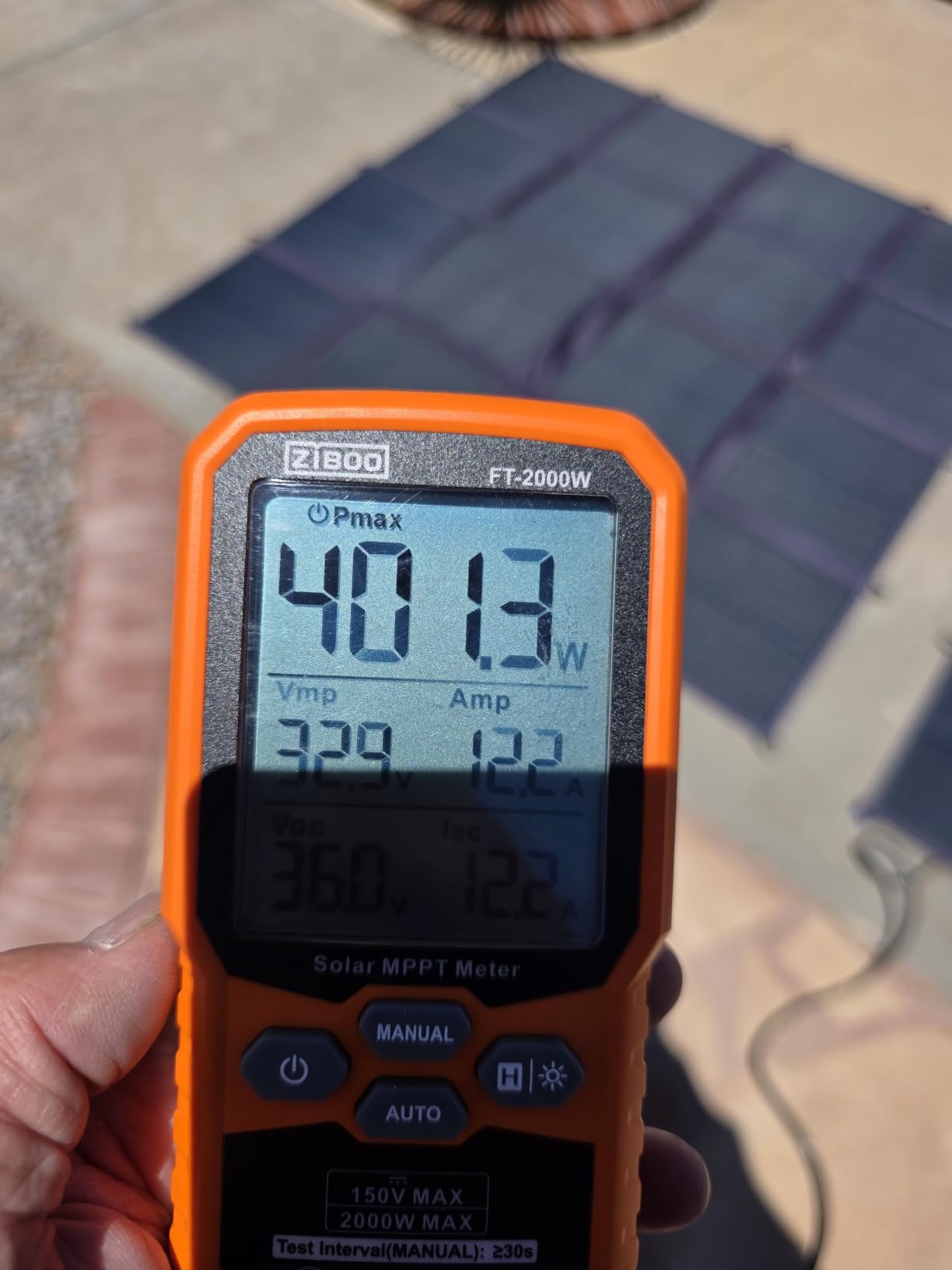 Renogy 400W Portable Solar Panel for Power Stations, 25% High Efficiency customer photo 2