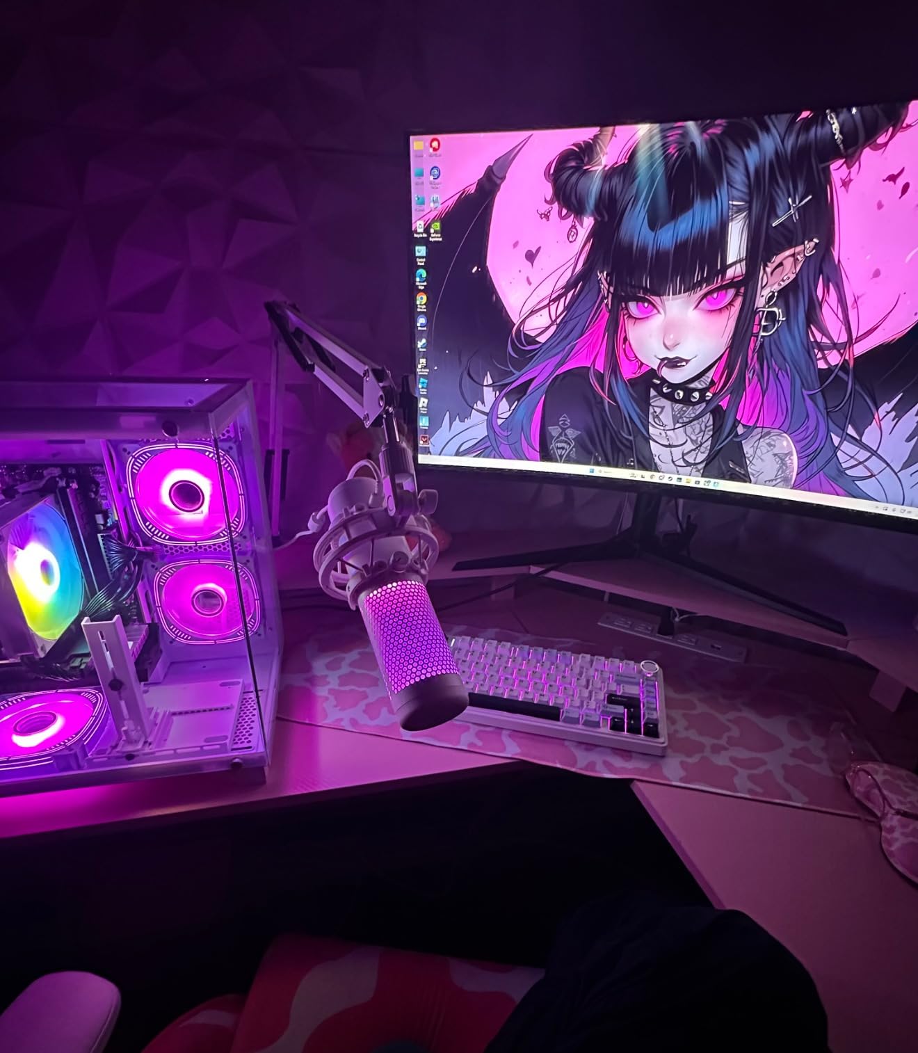 LXZ Gaming Desktop PC,Ryzen 5 5600GT 6-Core Processor, 16GB DDR4 RAM, customer photo 2