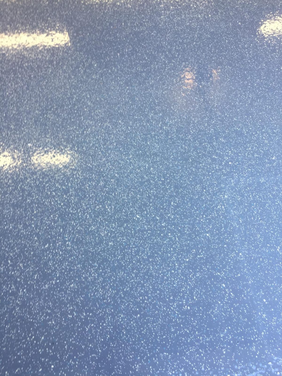 Epoxy Floor Kit – Good Full Kit – Smoke Blue Base with Gray Blend Flake – Covers 500 sq. ft. at 9.7 mils Thickness – Ideal for Garage, Basement, Concrete Floors, and More customer photo 1