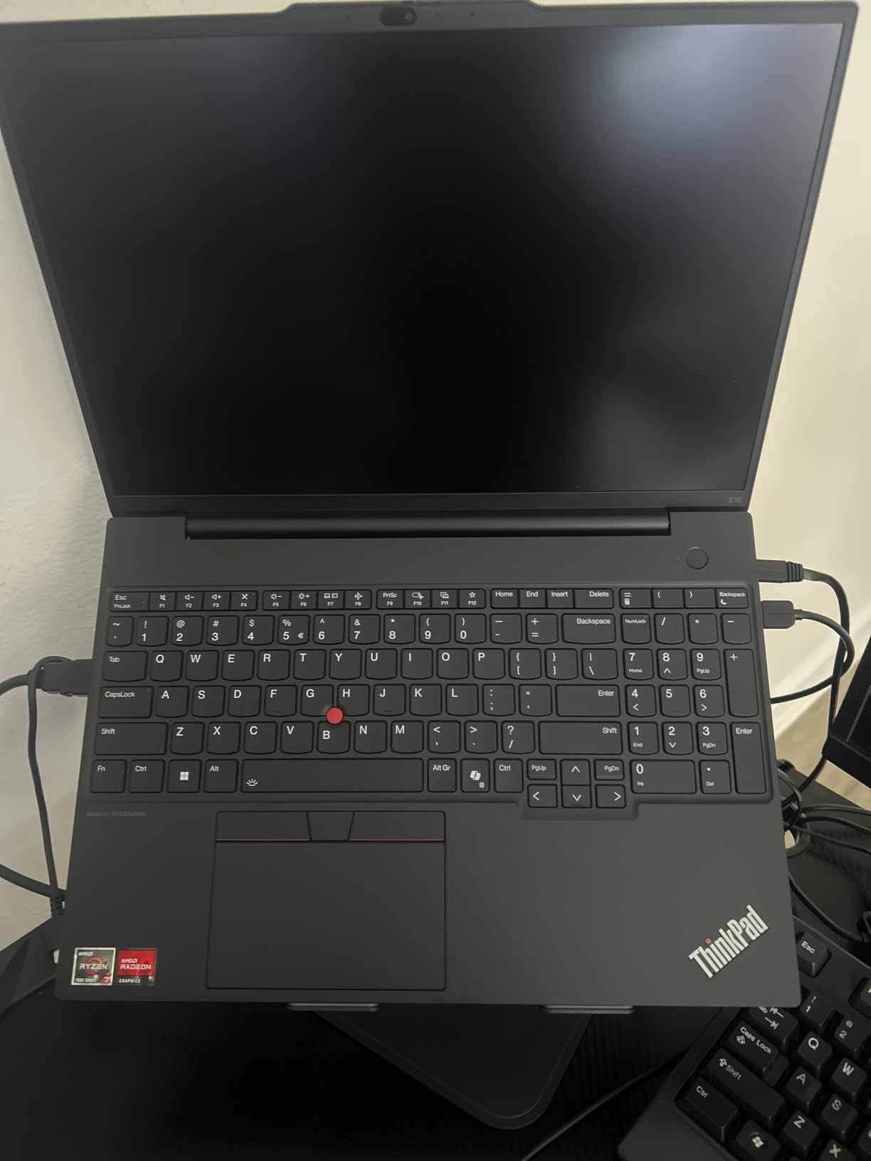 Lenovo ThinkPad E16 16 Ryzen 7 7735HS 16GB DDR5 512GB SSD Type-C Hub Laptop customer photo 1