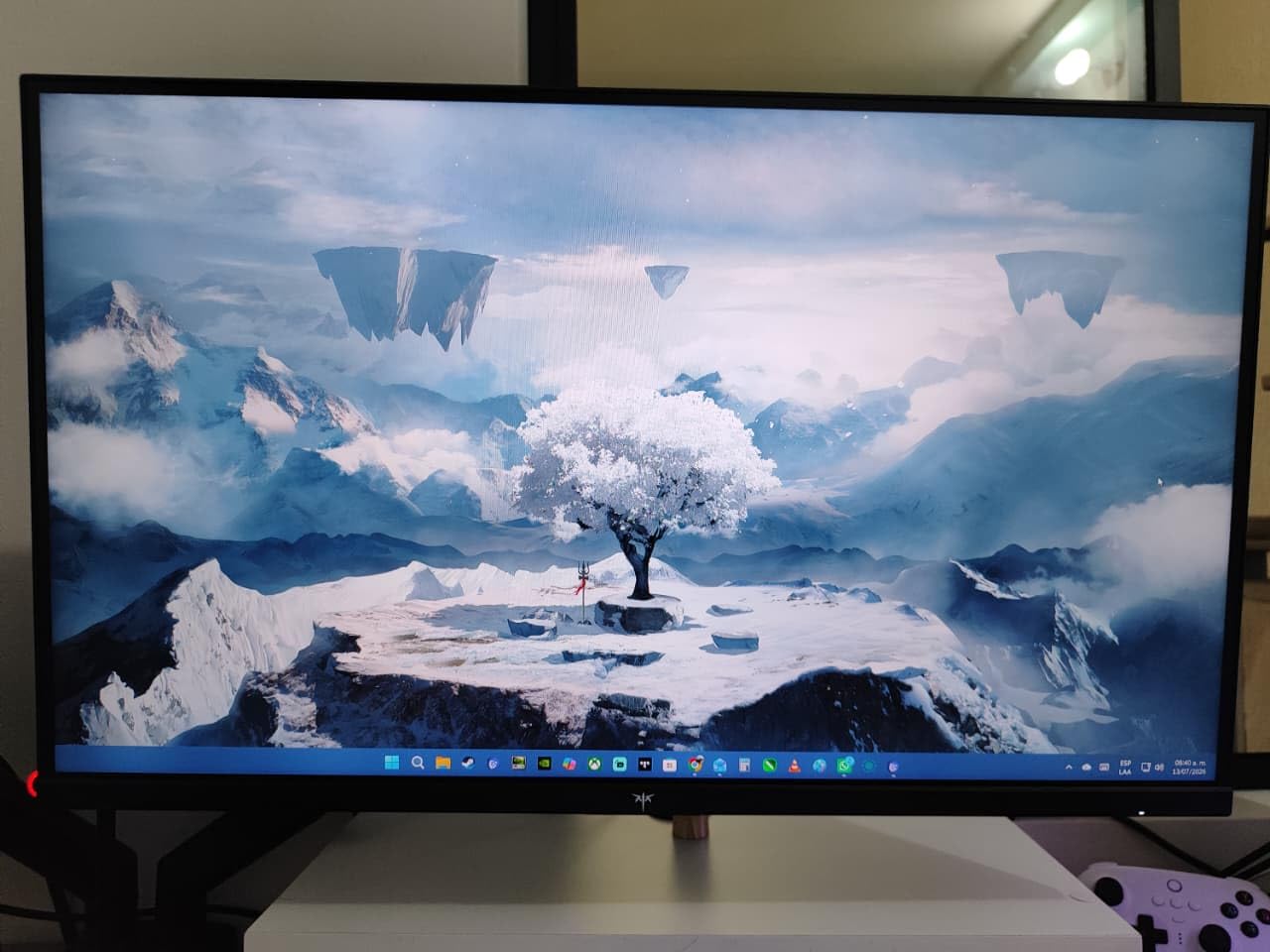 KTC 32 Inch Curved Gaming Monitor, 2K 180Hz (OC 185Hz) 1500R Monitor, H32S5 customer photo 1
