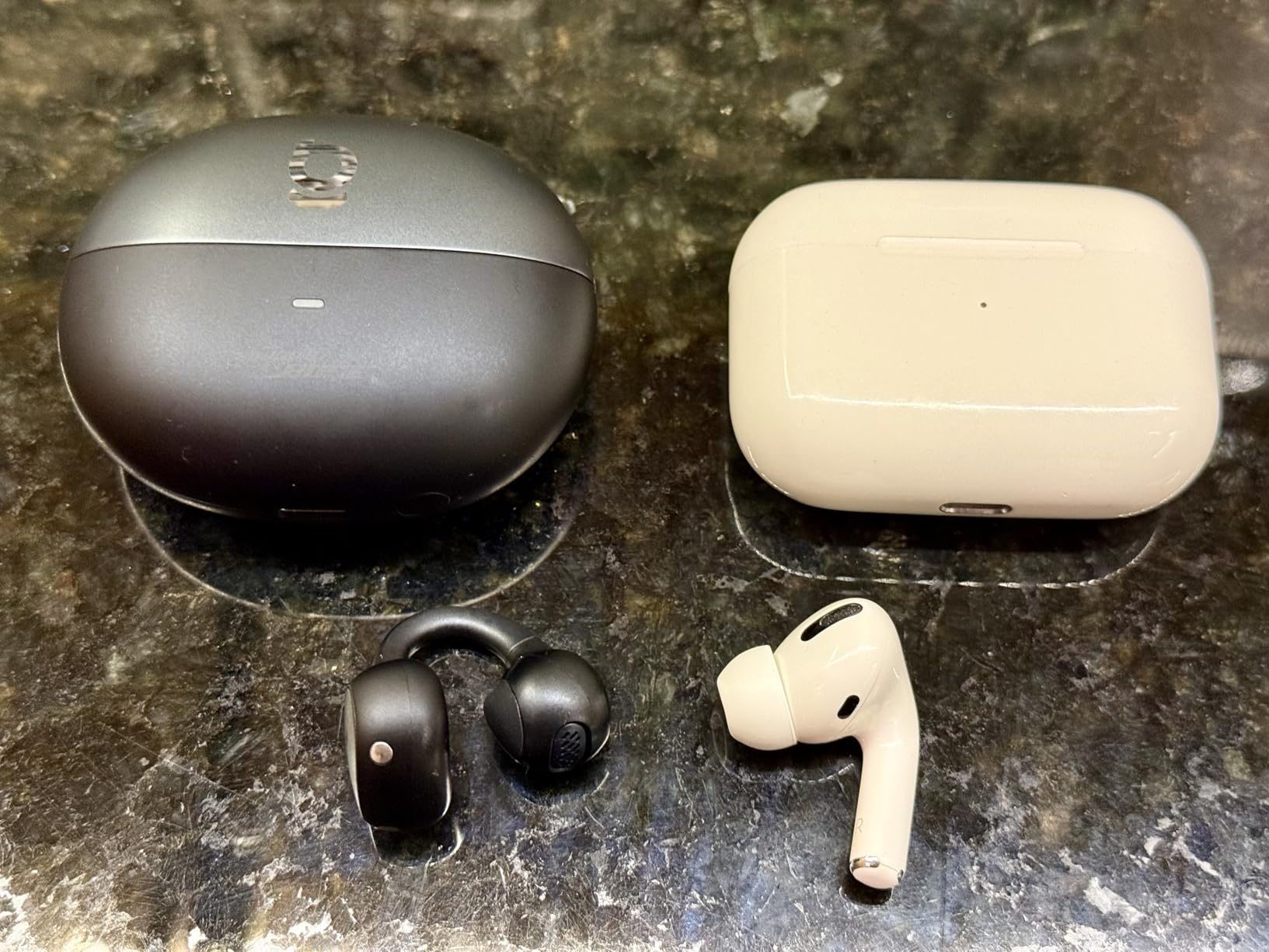 Baseus Inspire XC1 Open Ear Clip-On Earbuds, Sound by Bose, Dolby Audio, Adaptive Tunning Sound, Hybrid 2-Way Driver, Zero-Sense Air Cushion, 4-Mic Adaptive Clear Calls, IP66 Waterproof, 40H Playtime customer photo 2