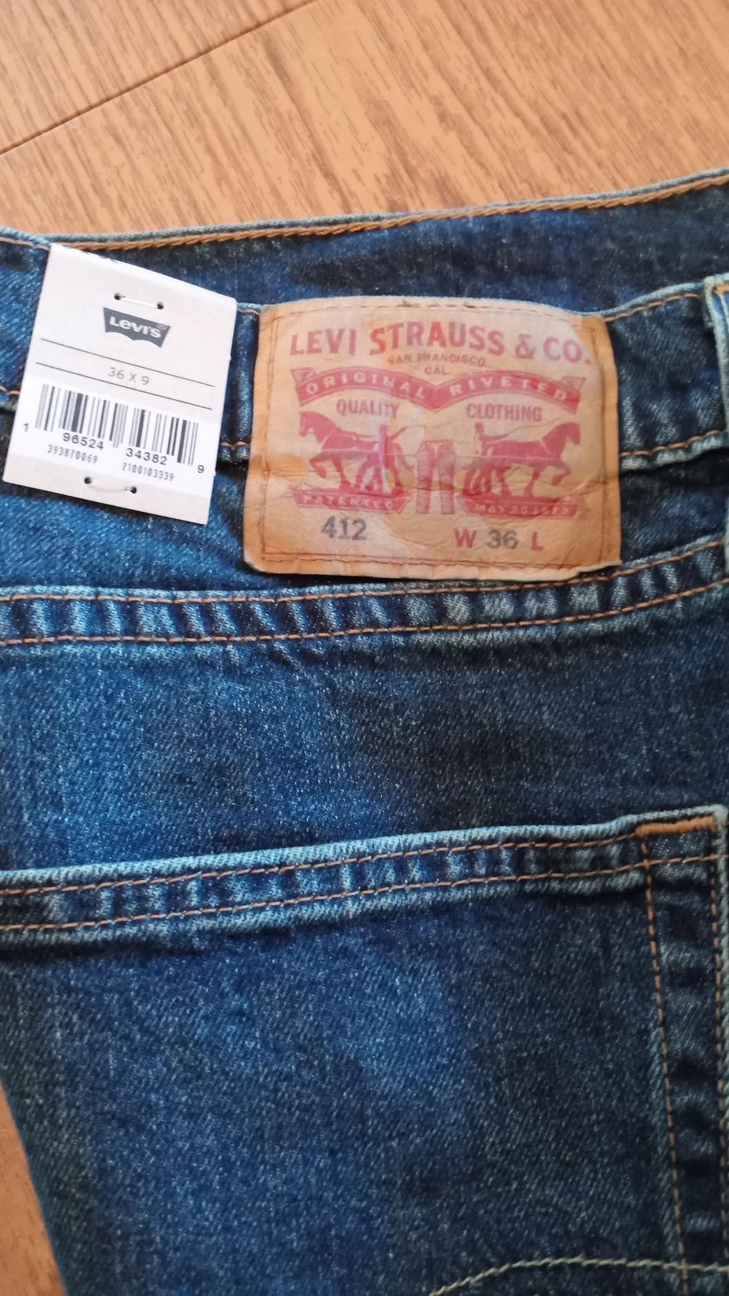 Levi's Slim Cut Off Jean Shorts customer photo 1