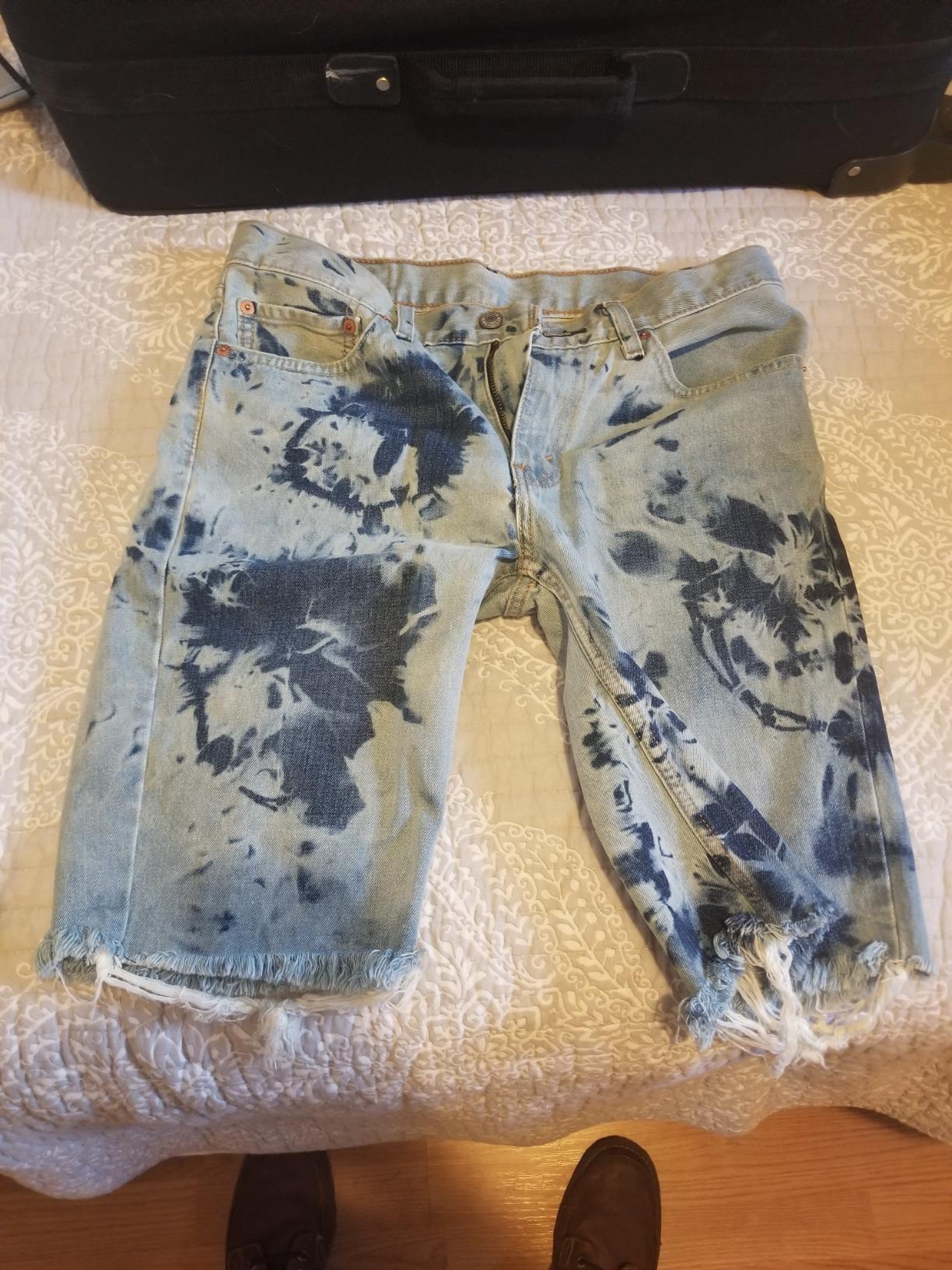 Levi's Slim Cut Off Jean Shorts customer photo 2